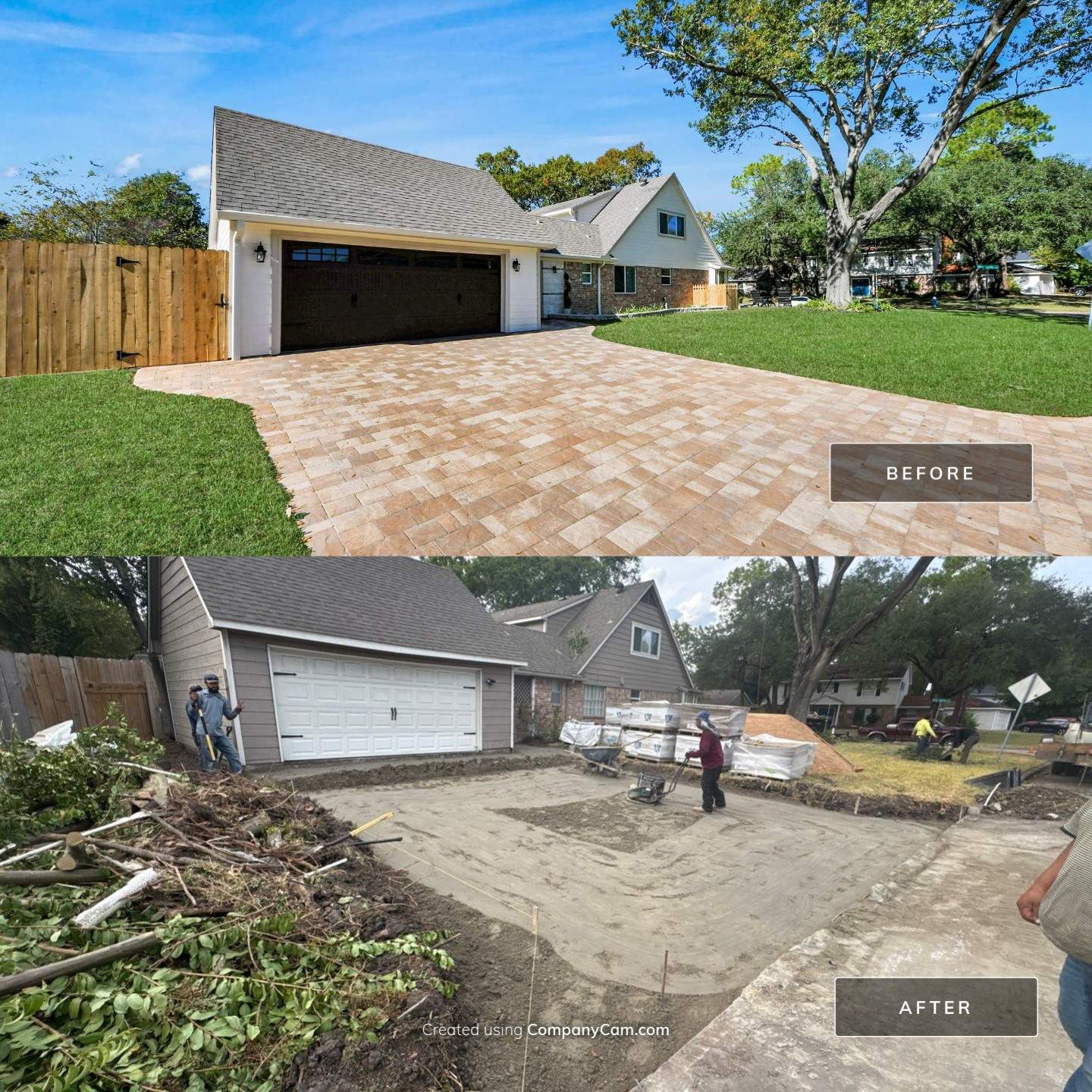 Exterior Home Makeover — Designed to Last by Texas Urban Elements