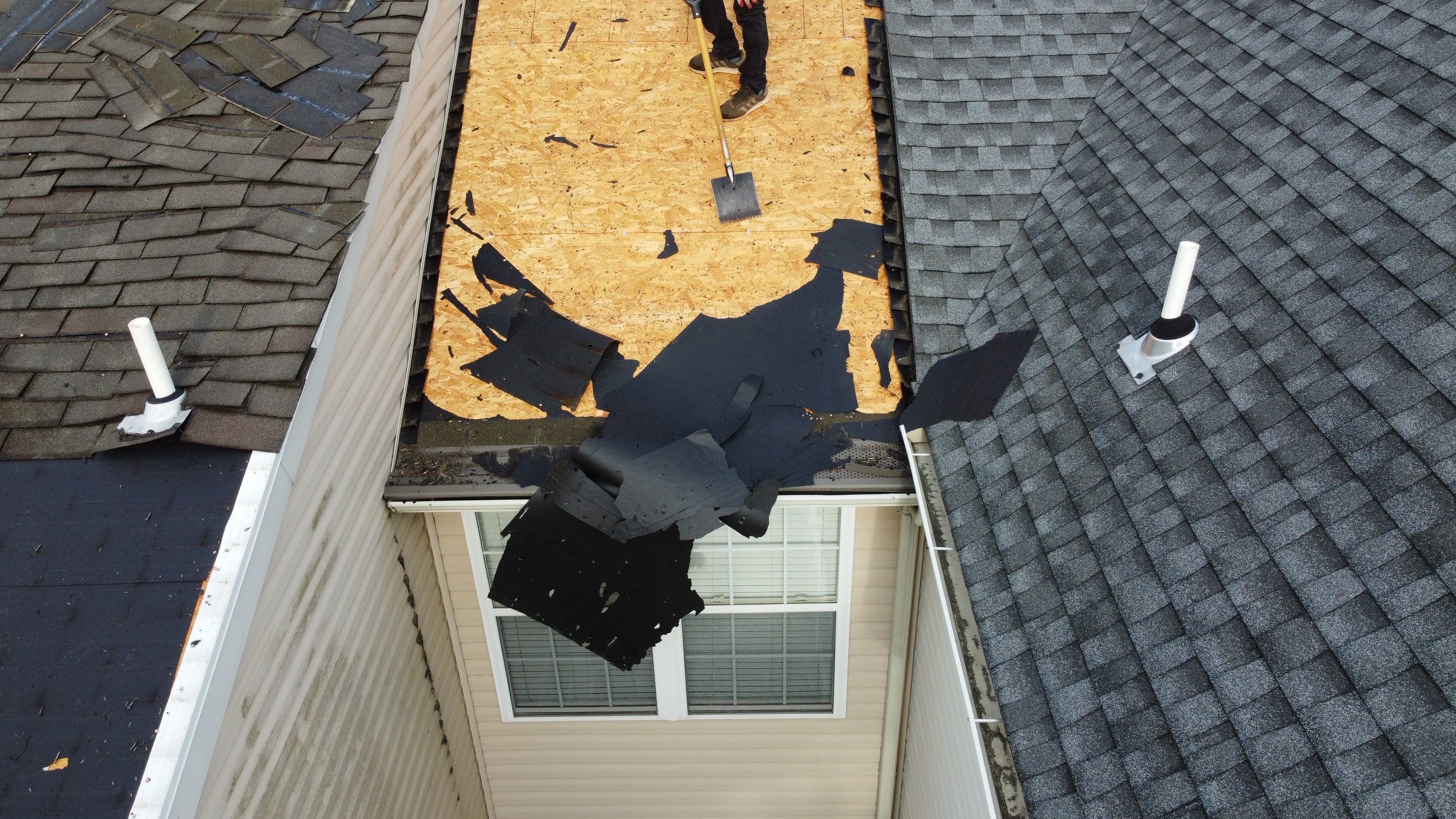 Residential Roofing Installation using GAF Timberline HDZ by Matter Roofing & Construction