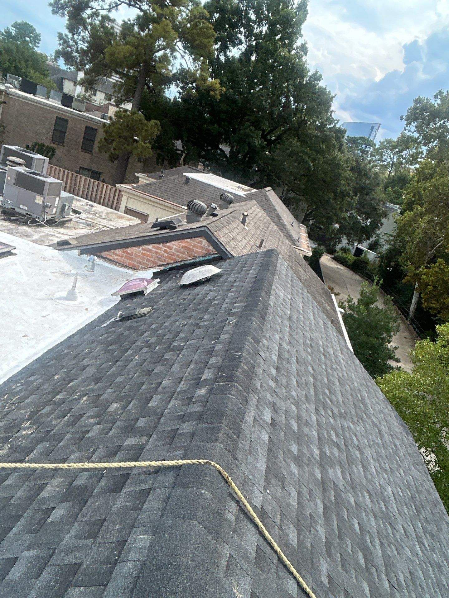 Project in Houston by Roofing Technologies Unlimited