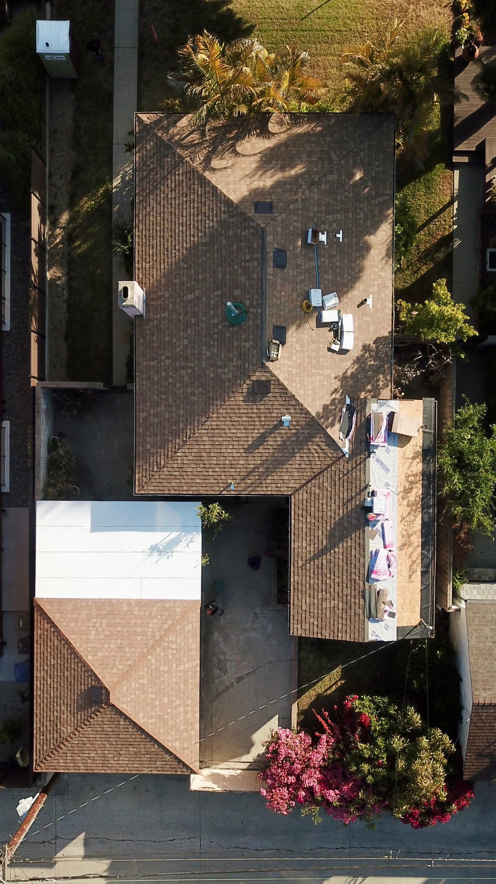 Residential Reroof in Los Angeles by Hull Brothers Roofing