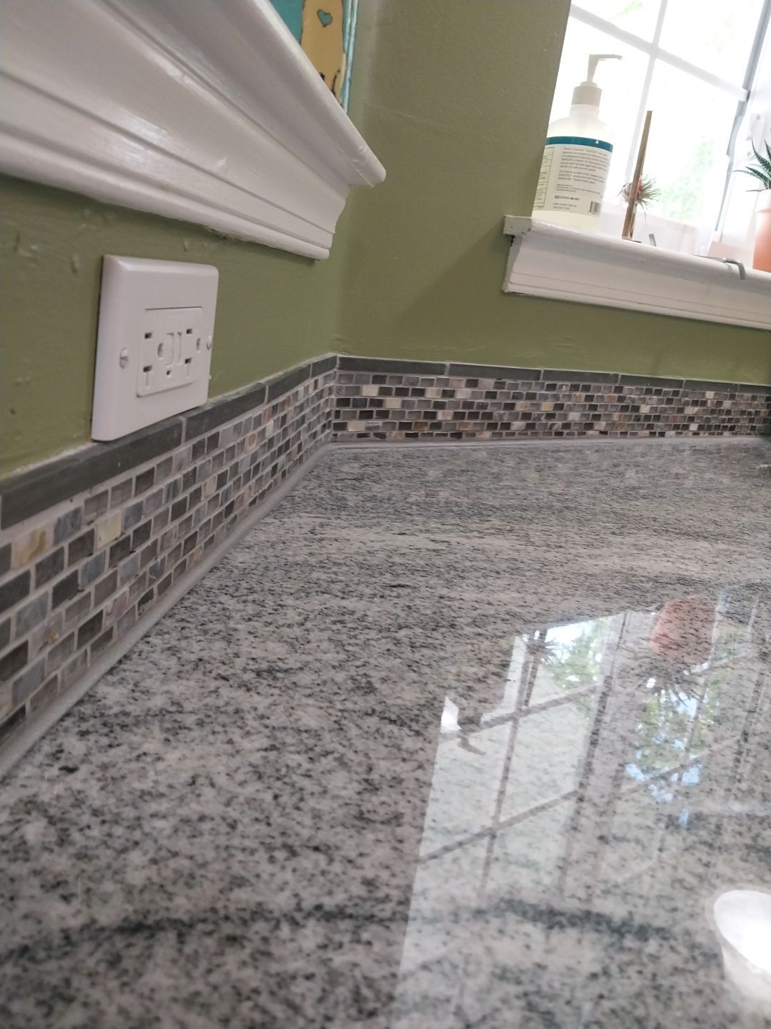 Kitchen Remodel using Caulk  by Laser Focused Solutions LLC