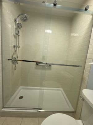 Walk-In Shower Conversion and Plumbing Upgrade in Harbor Springs by Rainbow Seamless Systems
