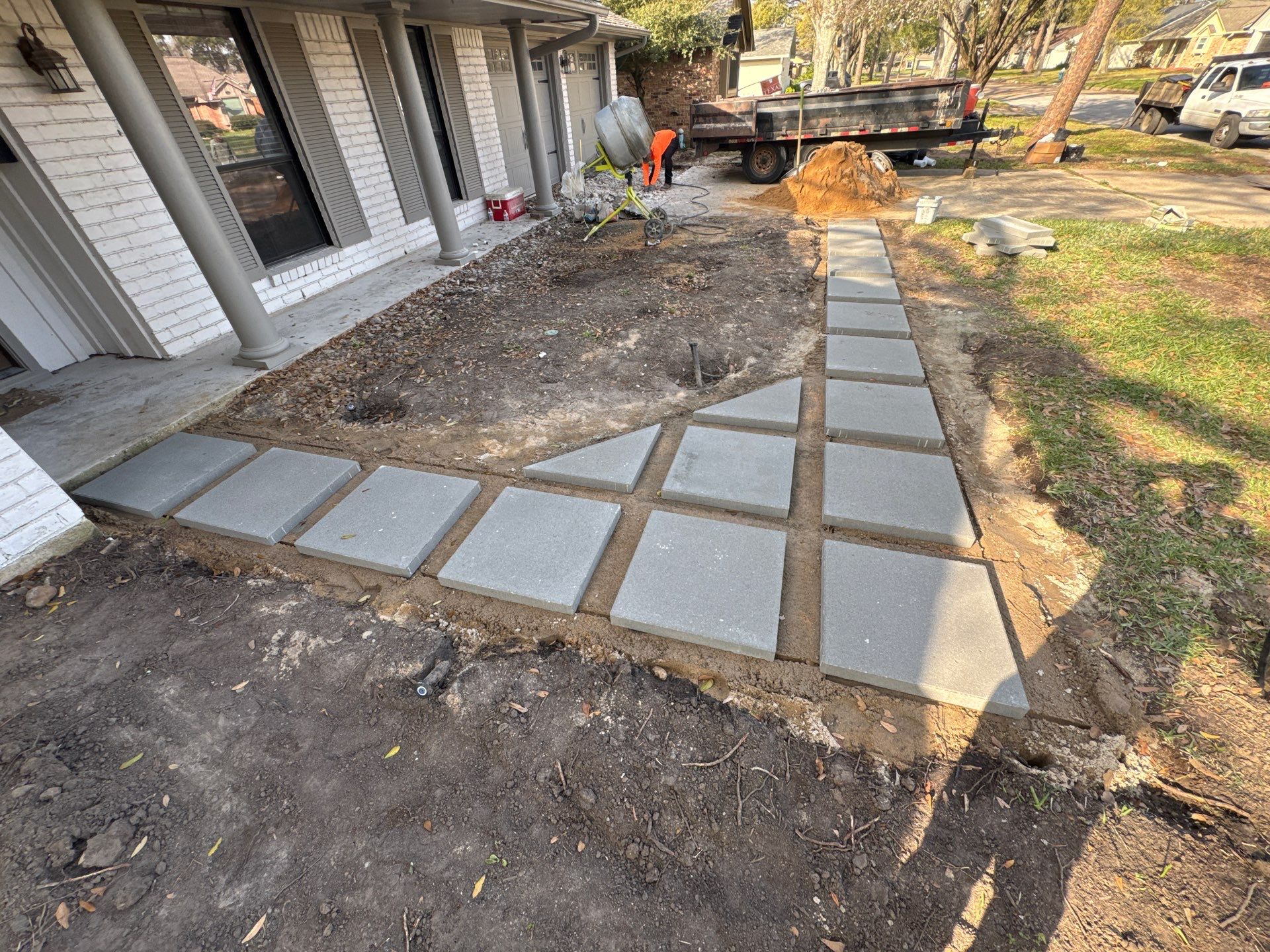 🌿 Jackie’s Outdoor Transformation — Drainage, Flagstone & Full Restoration by Texas Urban Elements