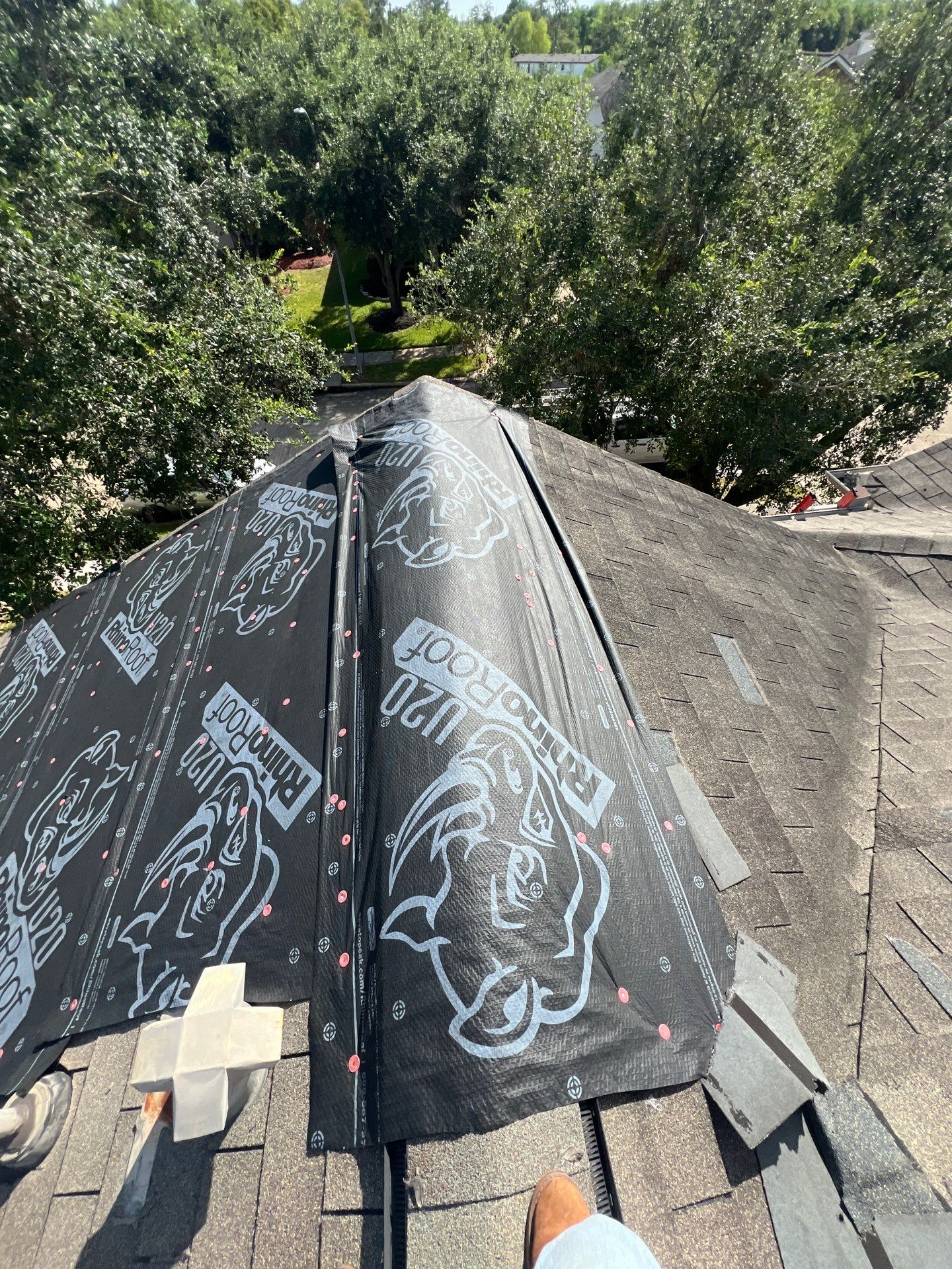 Residential Roofing Repair using Owen's Corning Duration (Lifetime) Shingles by Roof Repair Company