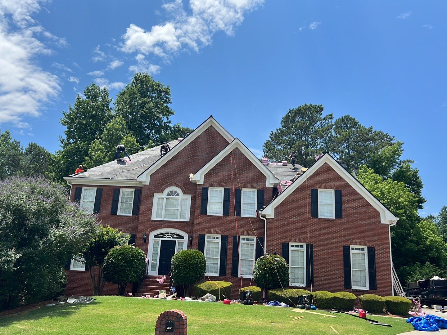 Residential Roofing Installation using Owens Corning Duration Total Protection Roofing System by NBS Roofing, Inc.
