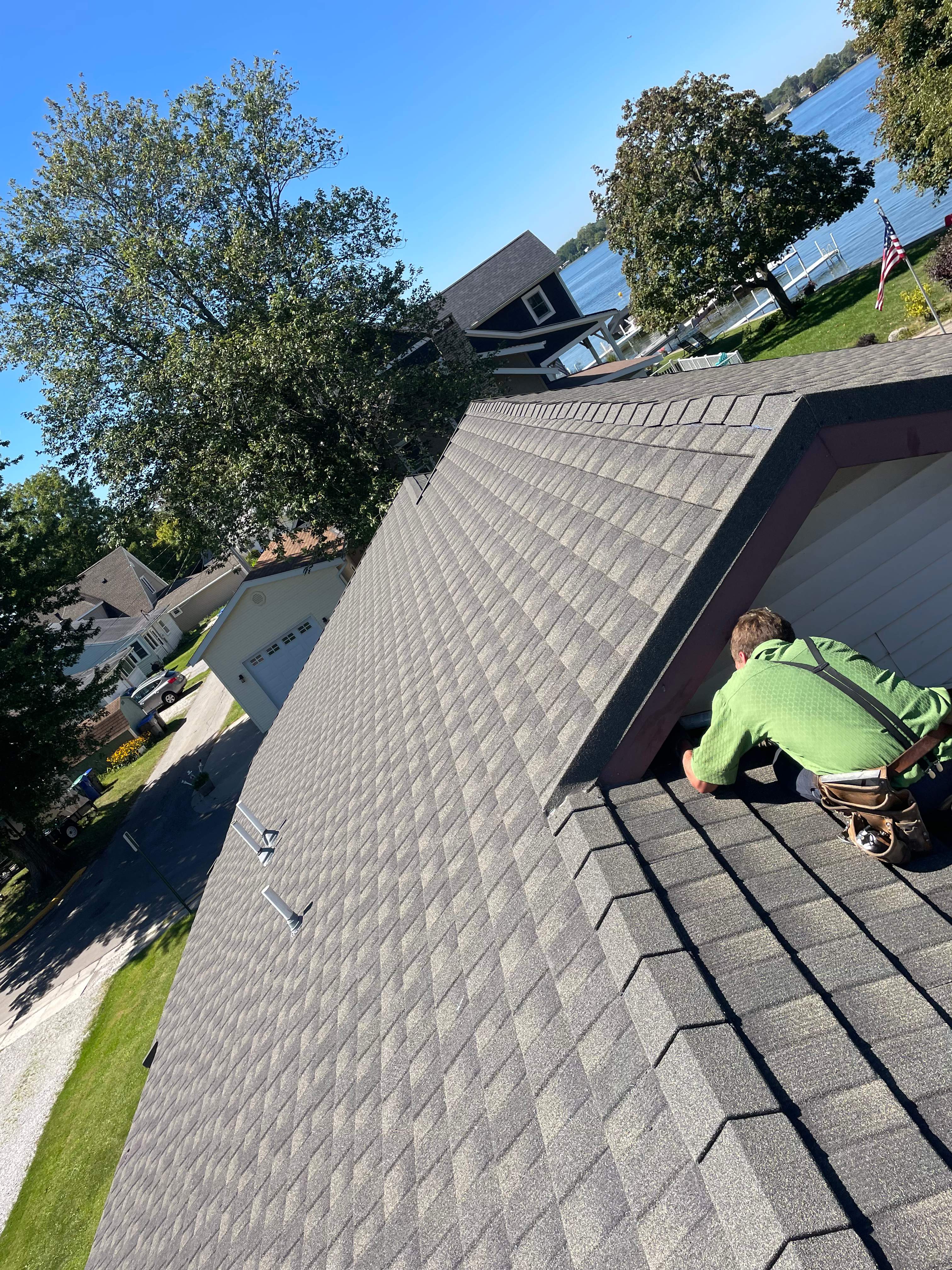 Stone Coated Metal Shingle Roof on Winona Lake in Warsaw, Indiana by 4Ever Metal Roofing