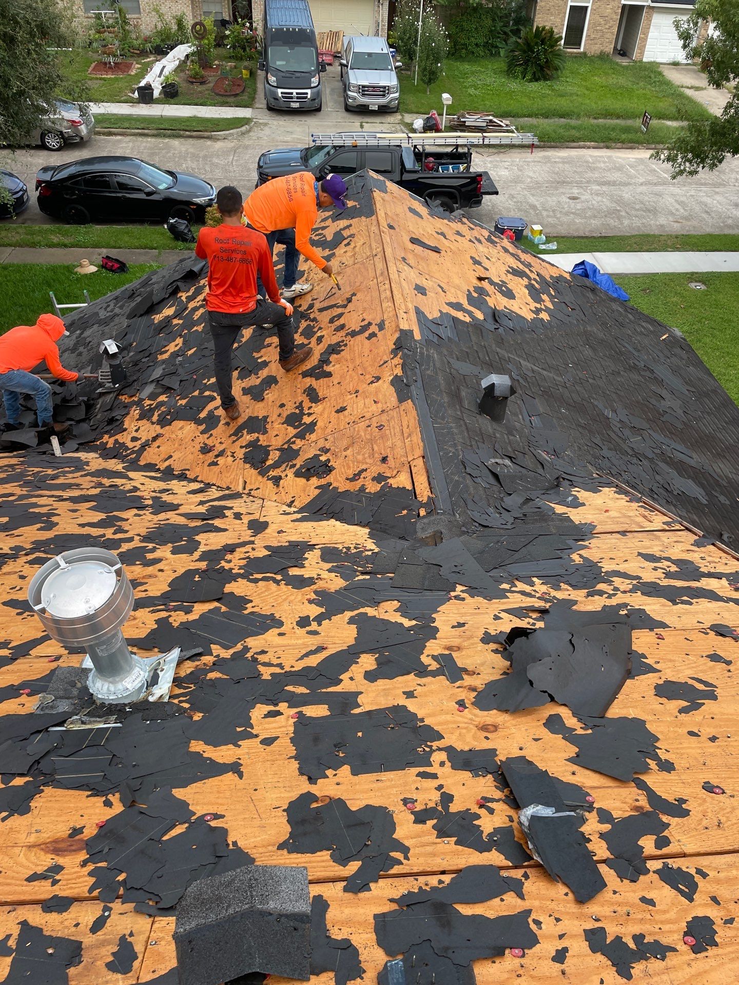 Residential Roofing Repair using Owen's Corning Duration (Lifetime) Shingles by Roof Repair Company