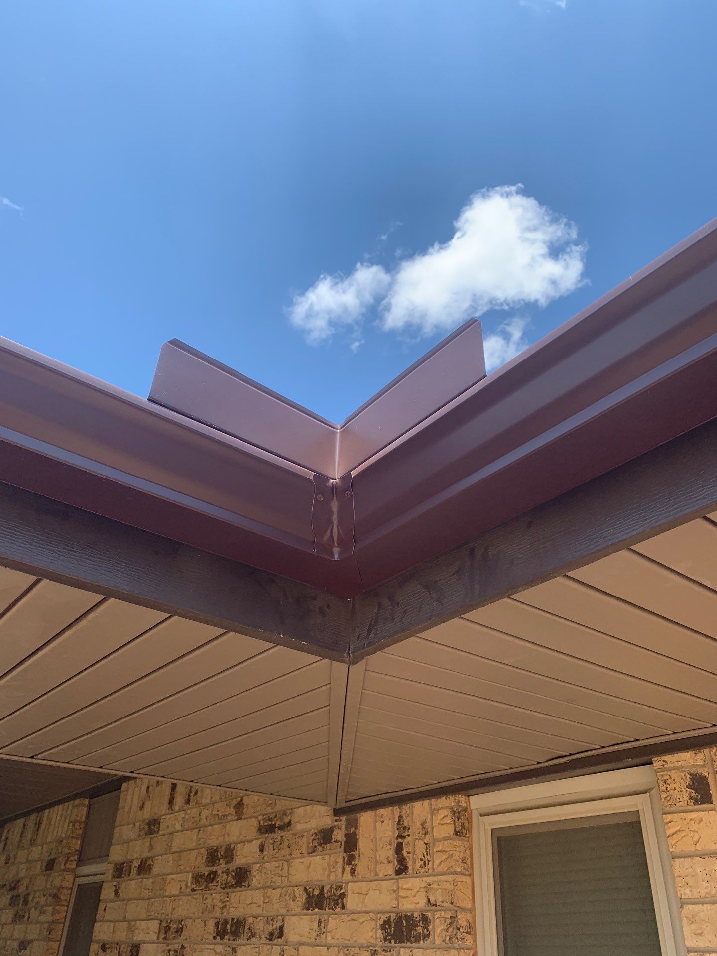 gutter replacement & soffit replacement in Midwest City by McCann's Roofing and Construction