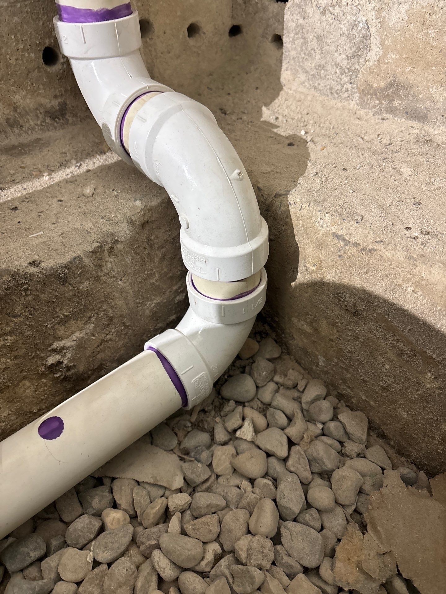 Drain tile and sump pump for George by Waterproofing Northeast