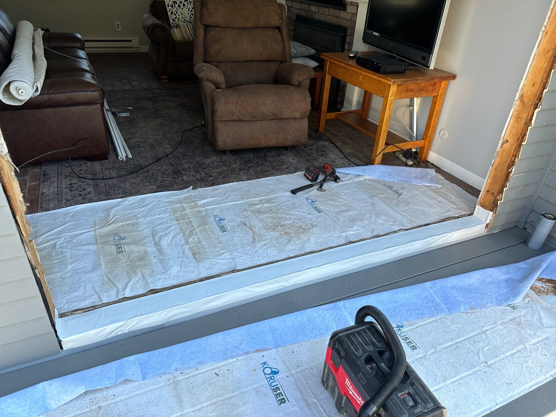 Deck Repair using Trex Select Decking by Chagnon Building & Remodeling LLC