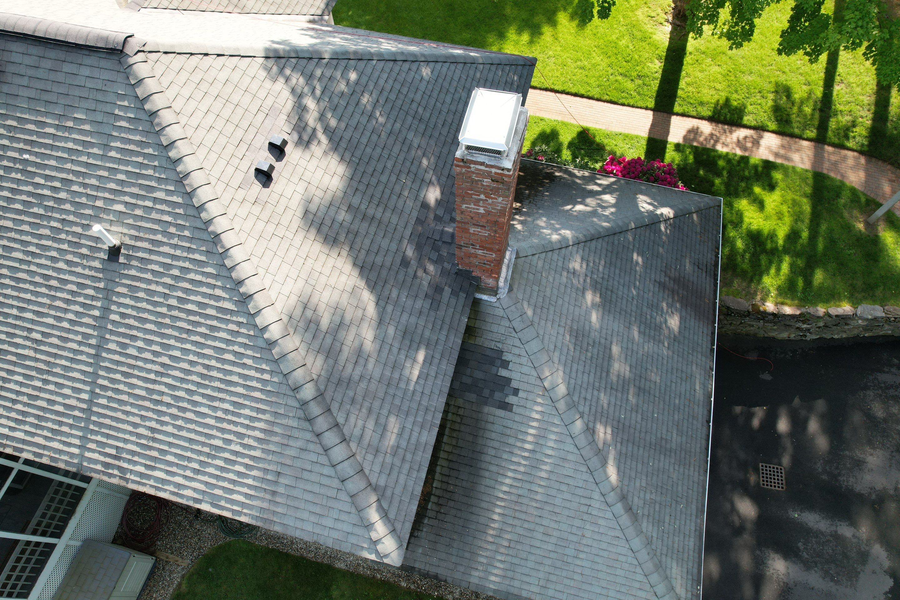 Chimney Reflashing & Roof Ventilation Upgrade | Harvard, MA by Mighty Dog Roofing of Greater Middlesex County