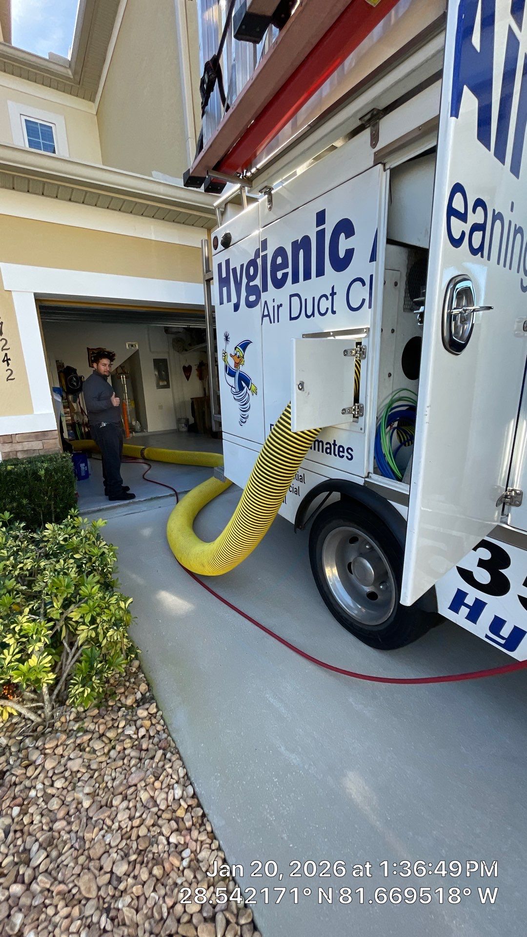Air Duct and Dryer Vent Cleaning in Clermont by Hygienic Air, Inc