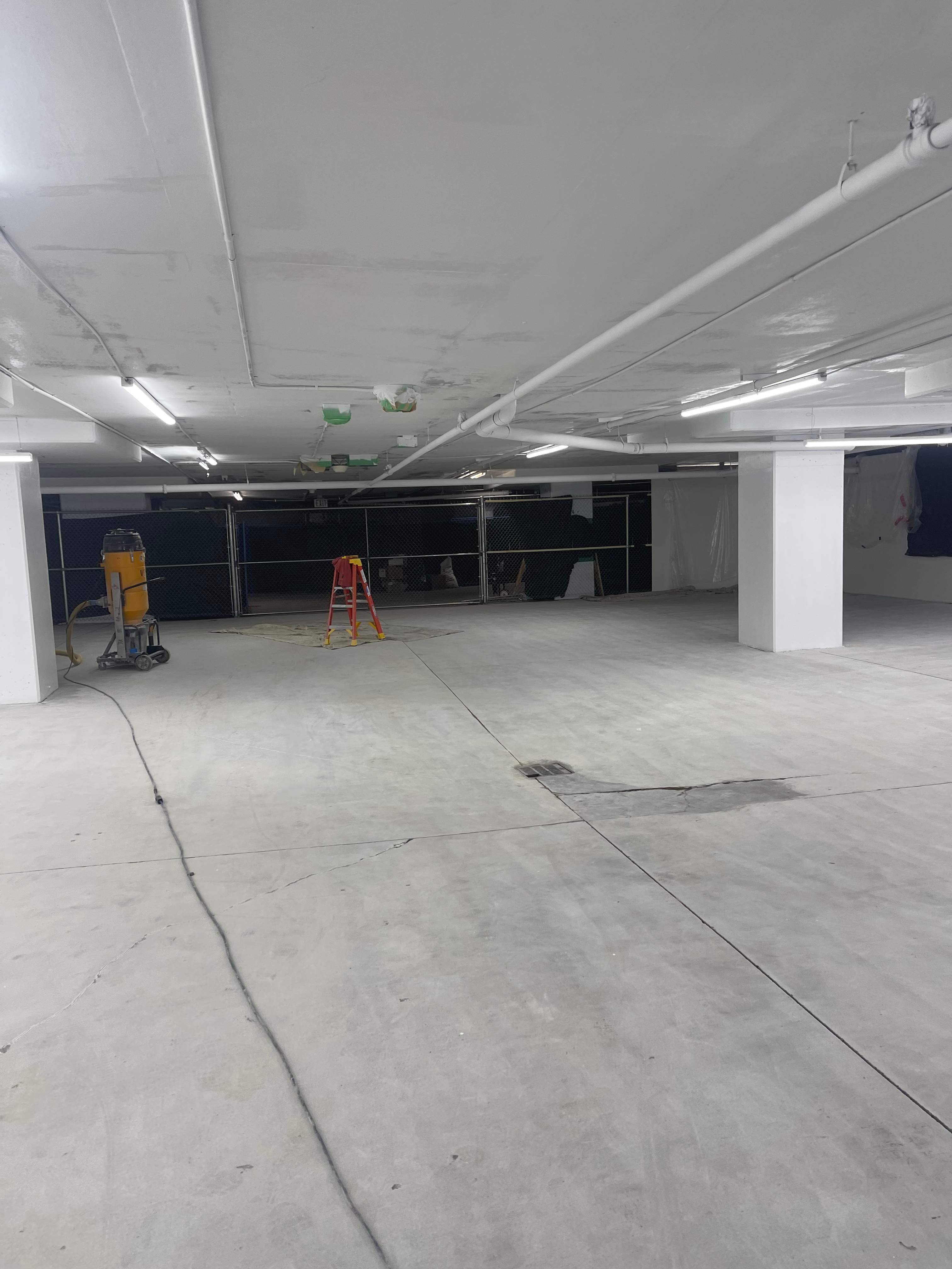 Commercial Ceiling Painting – Downtown Location by YVR Construction Group