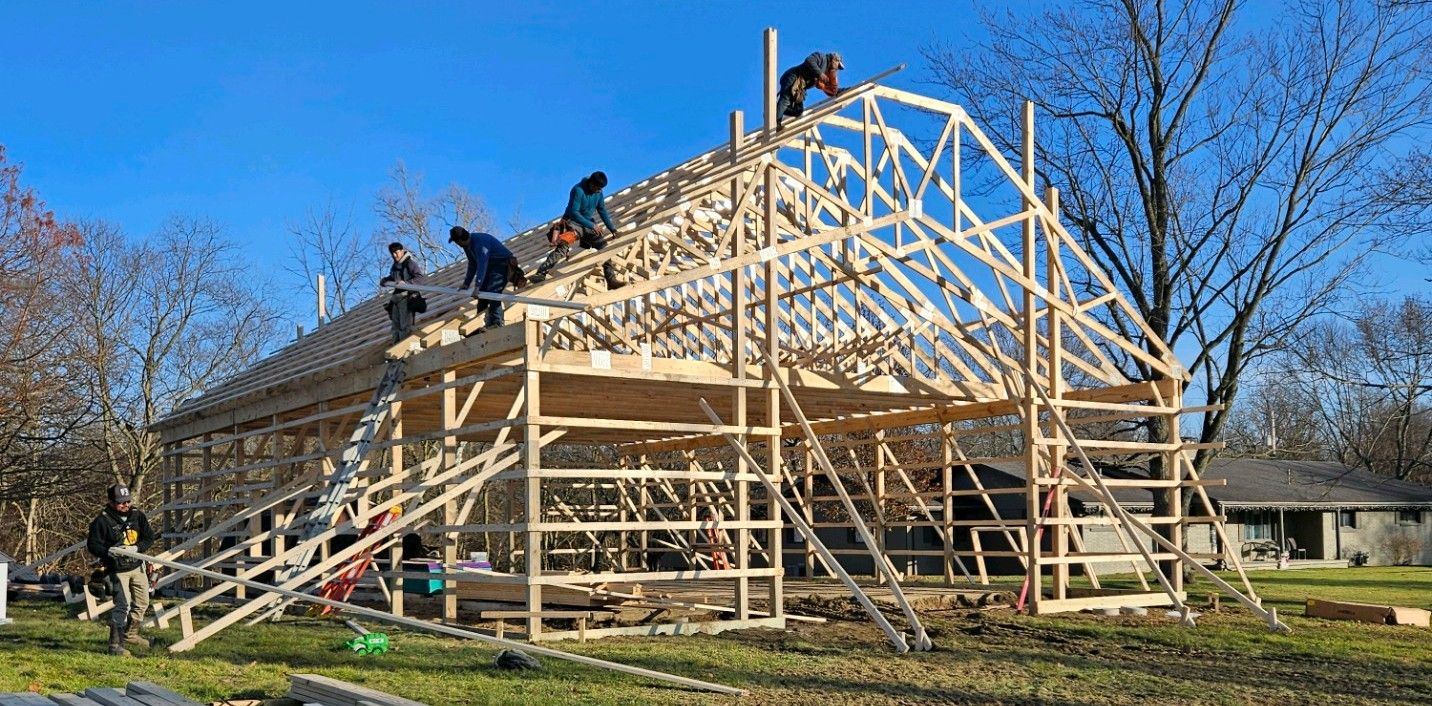 40'x60'x14' Hobby Barn by The Barn Builders 
