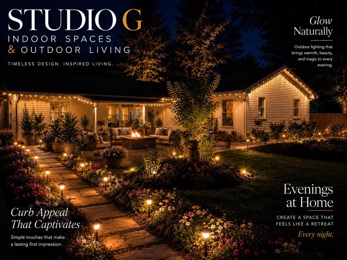 Changing Landscape Over time by Studio G Indoor Spaces & Outdoor Living