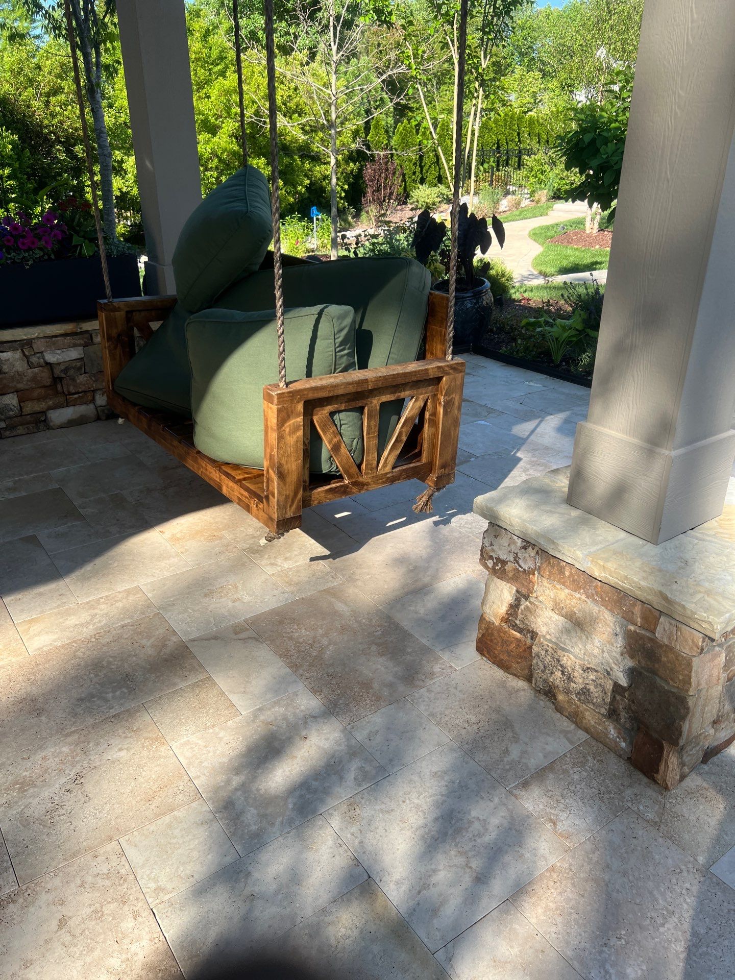 Pool Deck using Wood Sealant by DuraSeal