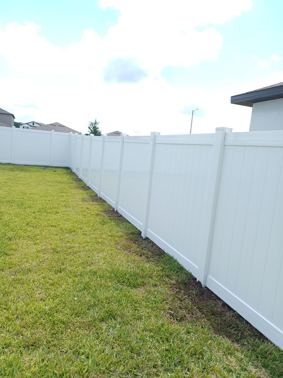 Riverview, FL 6ft. Tall White Vinyl Privacy Fence by Asap fence and gates, LLC