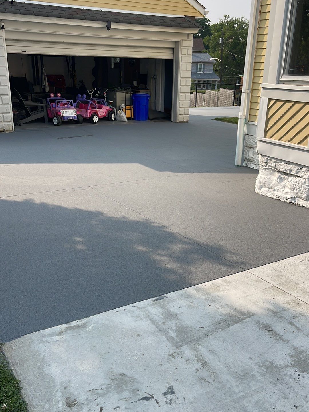 Driveway Project in Pittsburgh by Floors in a Day, Inc