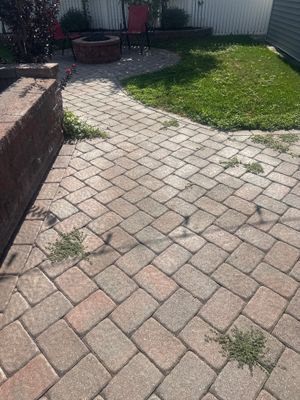Paver Re-Leveling in Emerson, NJ — Gallo Bros job photo
