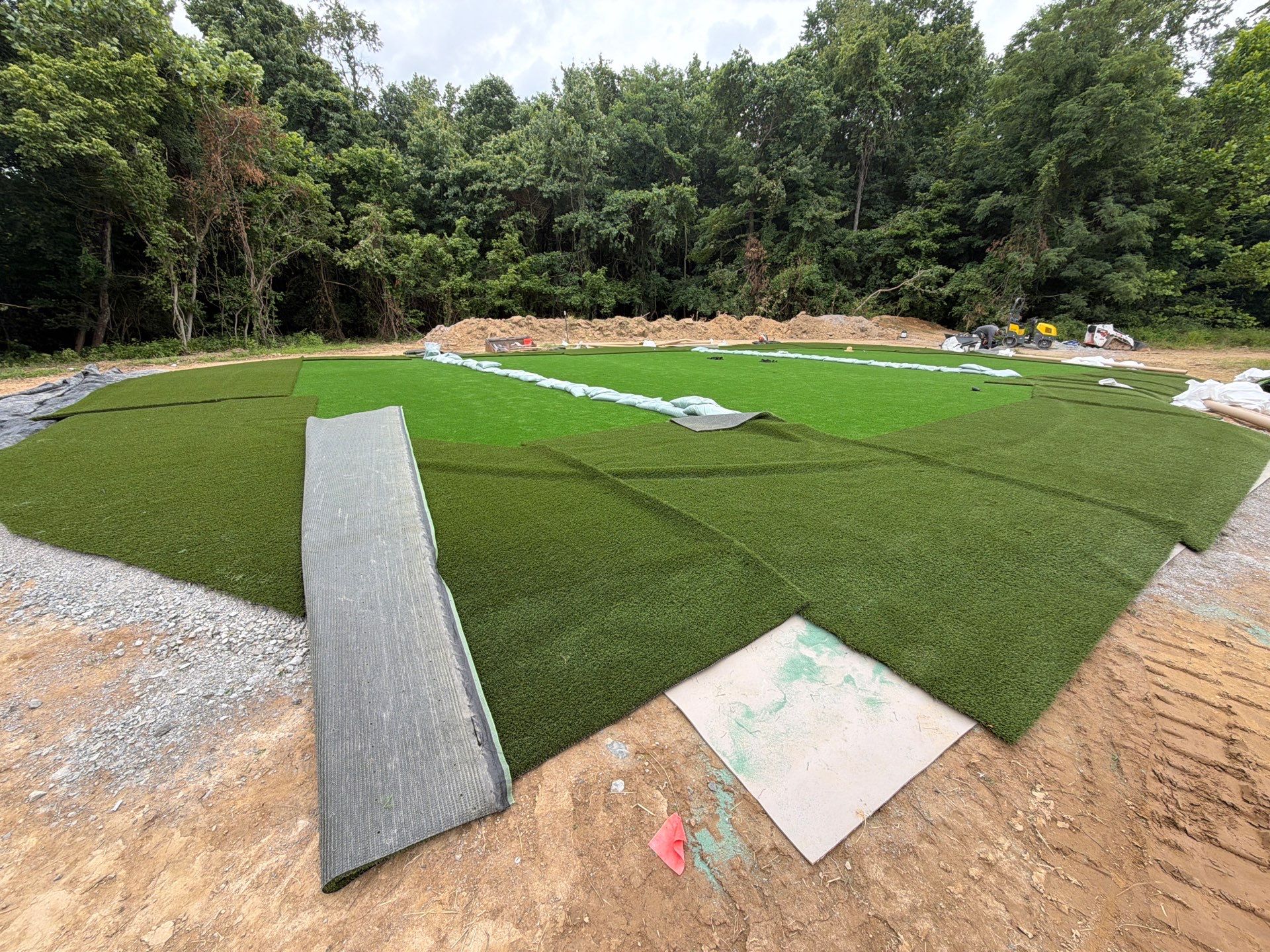 Custom Replica Golf Green and Tee Boxes in Batavia, Ohio by Southwest Greens Midwest