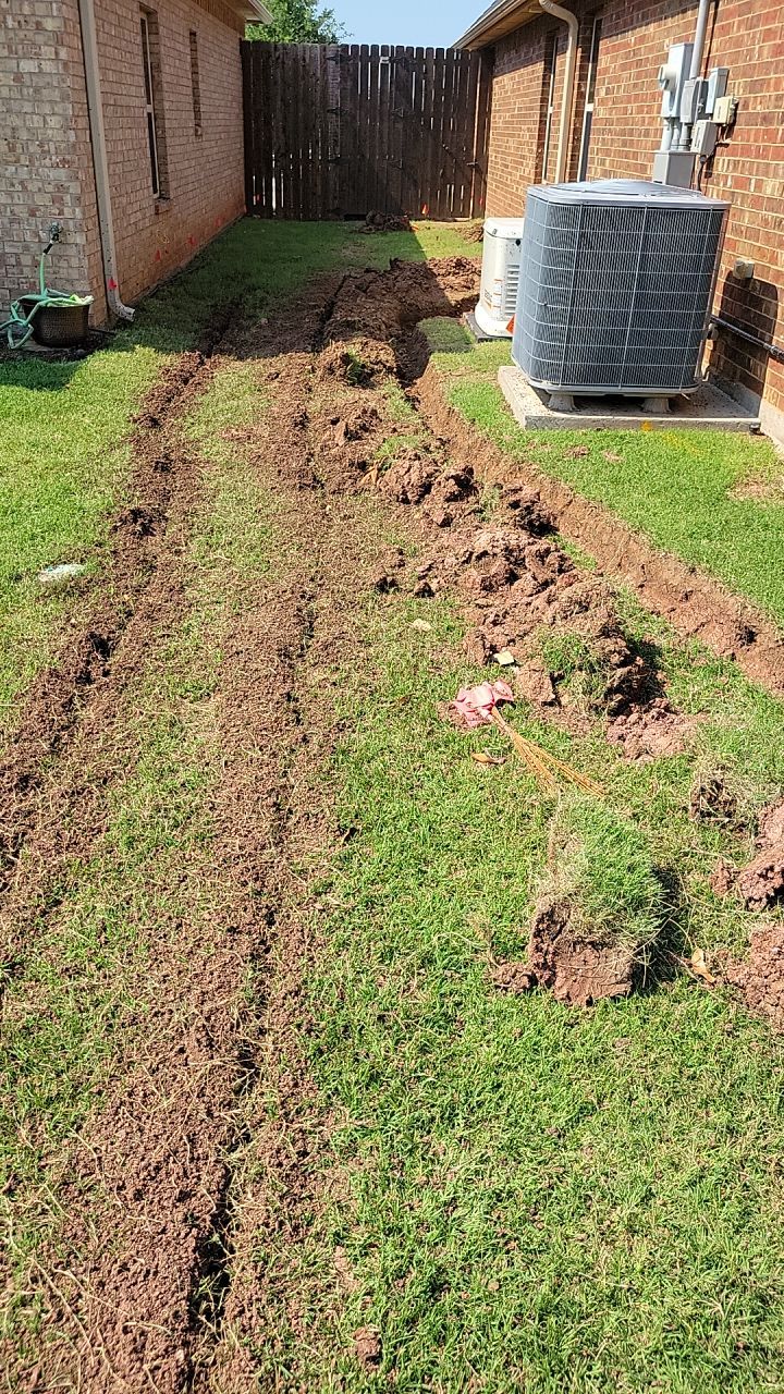 Concrete and Drainage using Concrete by Clays Services Inc