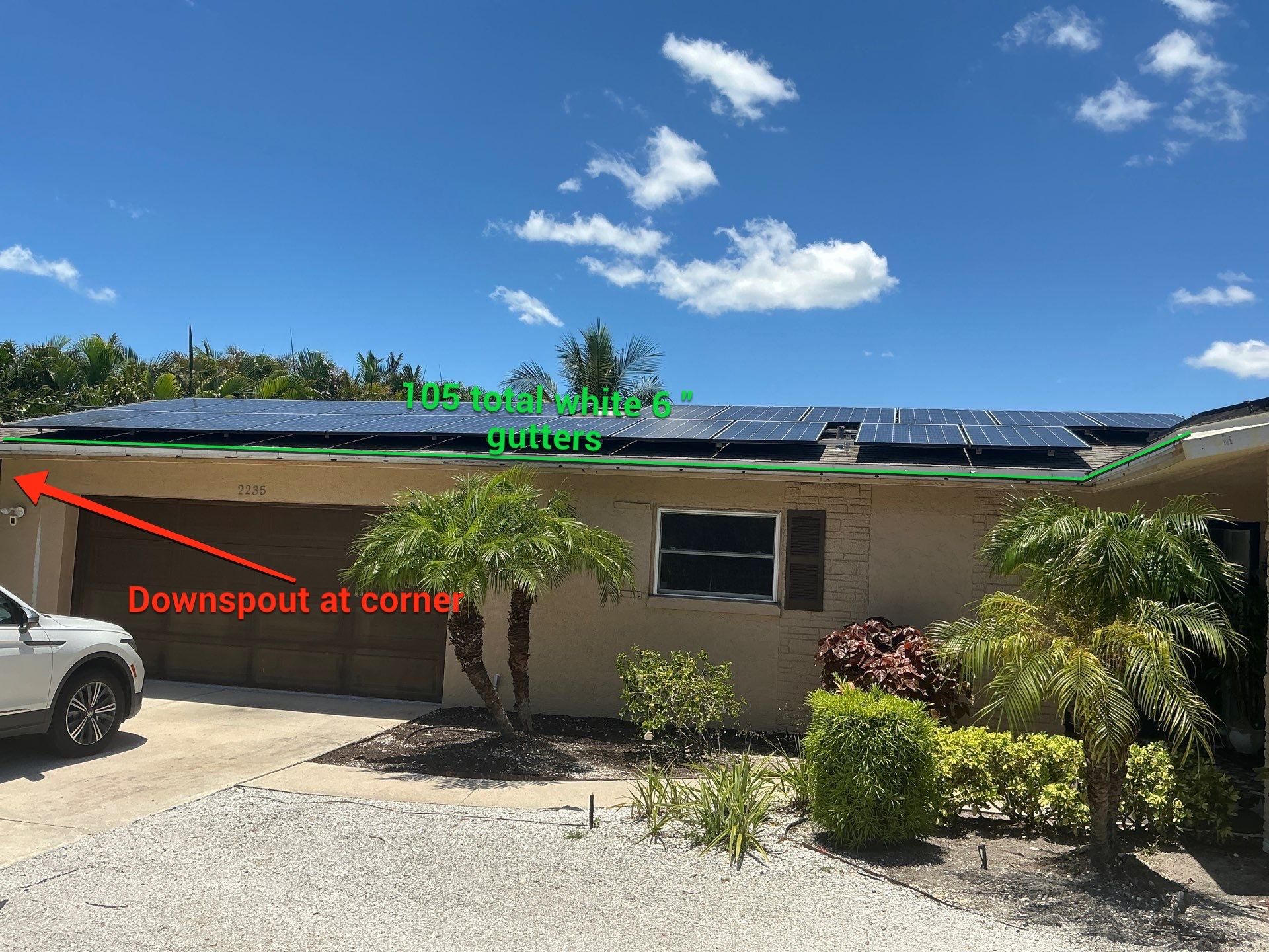 6-Inch Seamless Gutter Installation in Sarasota FL by Gutter Professor by Gutter Professors