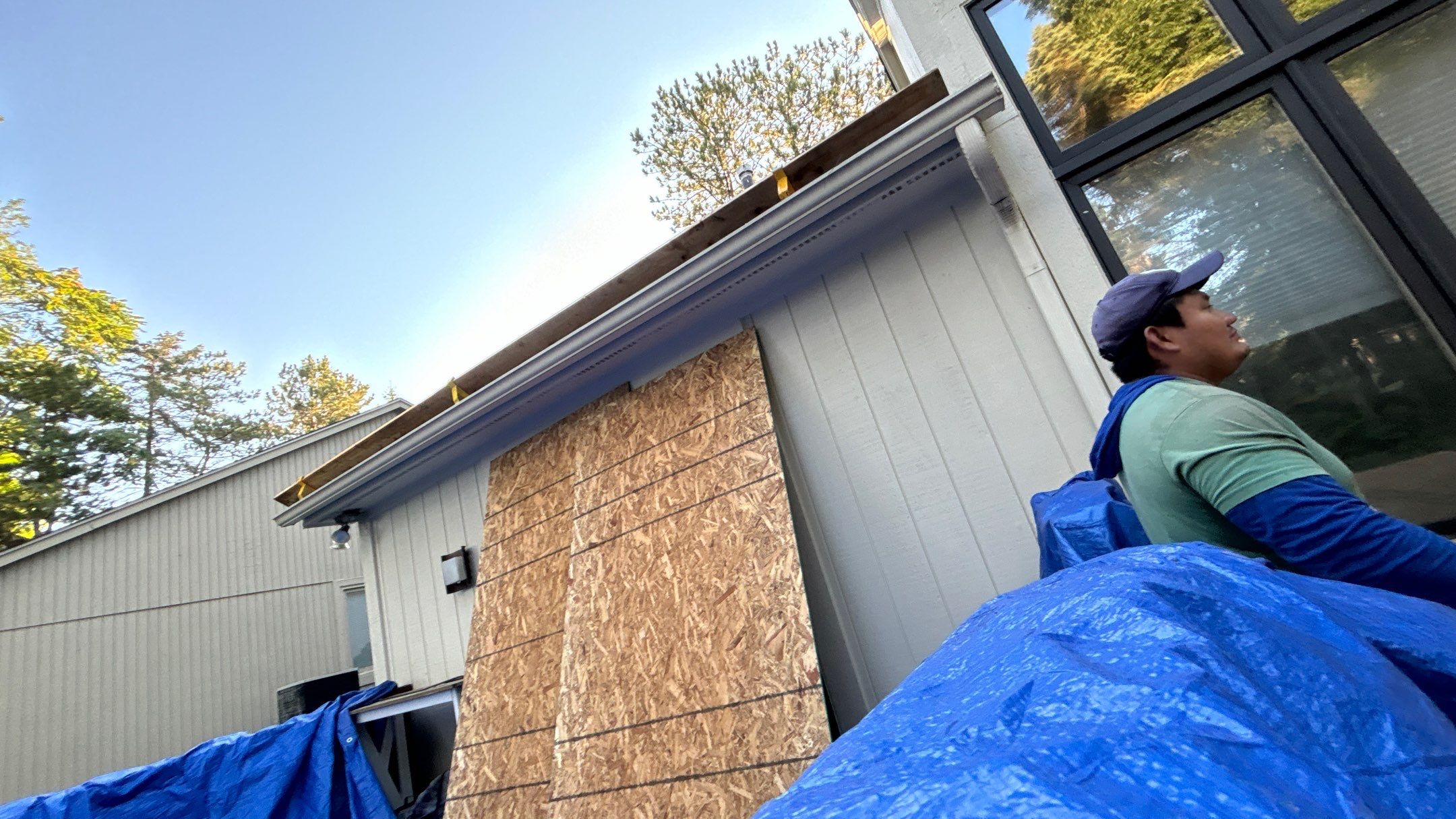 Roof Replacement using CertainTeed Landmark Weathered Wood by 180 Contractors