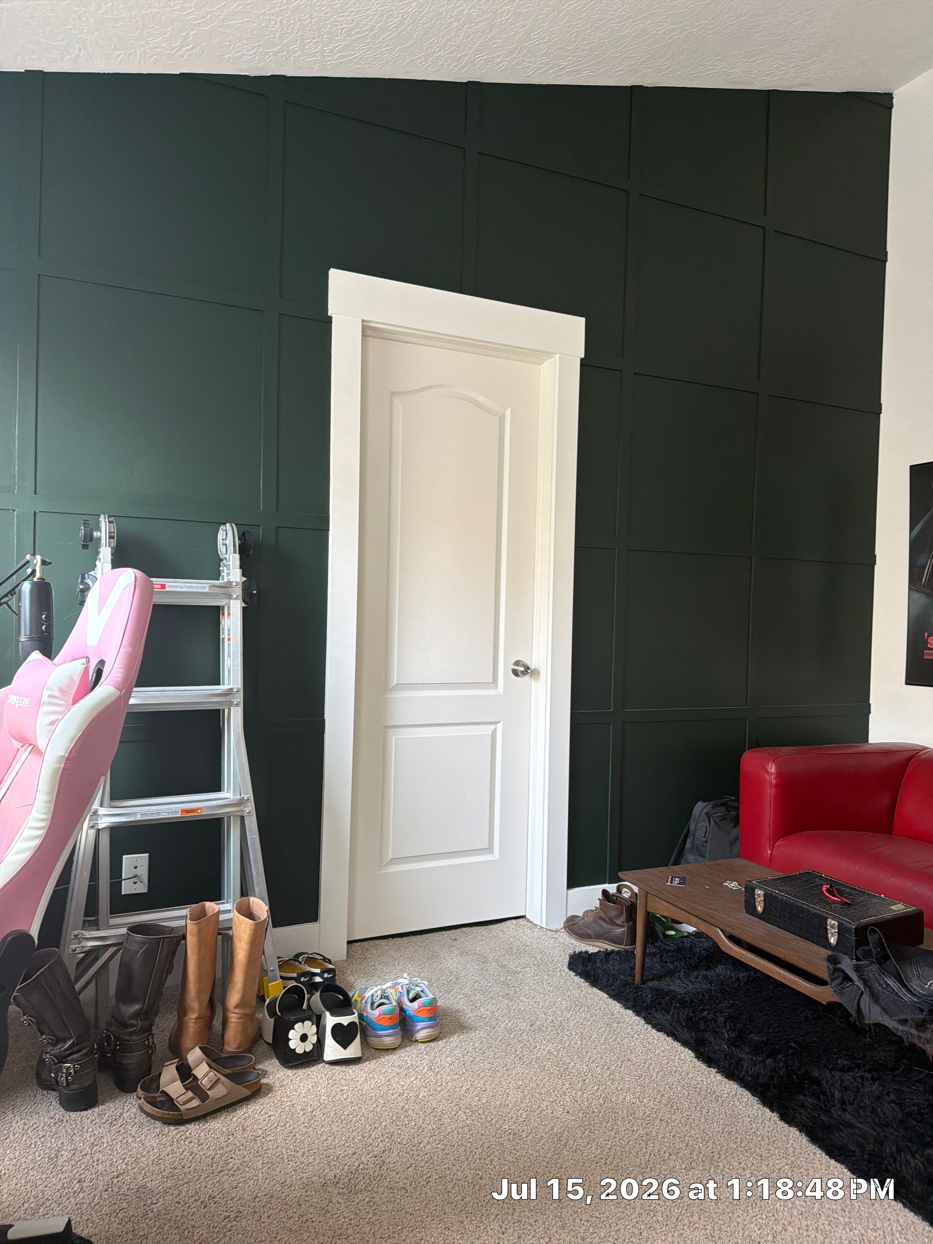 Custom Board and Batten Accent Wall in South Salt Lake by CompanyCam Sales Demo