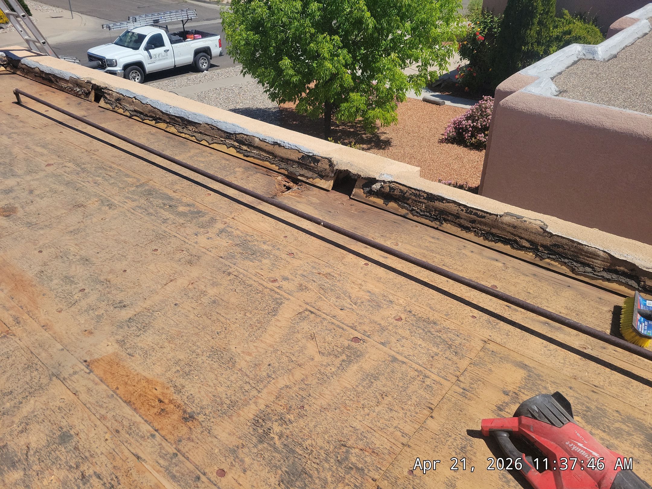 Albuquerque TPO Roof Replacement with Custom Decking and Parapet Repairs by Doyle Roof Masters Inc