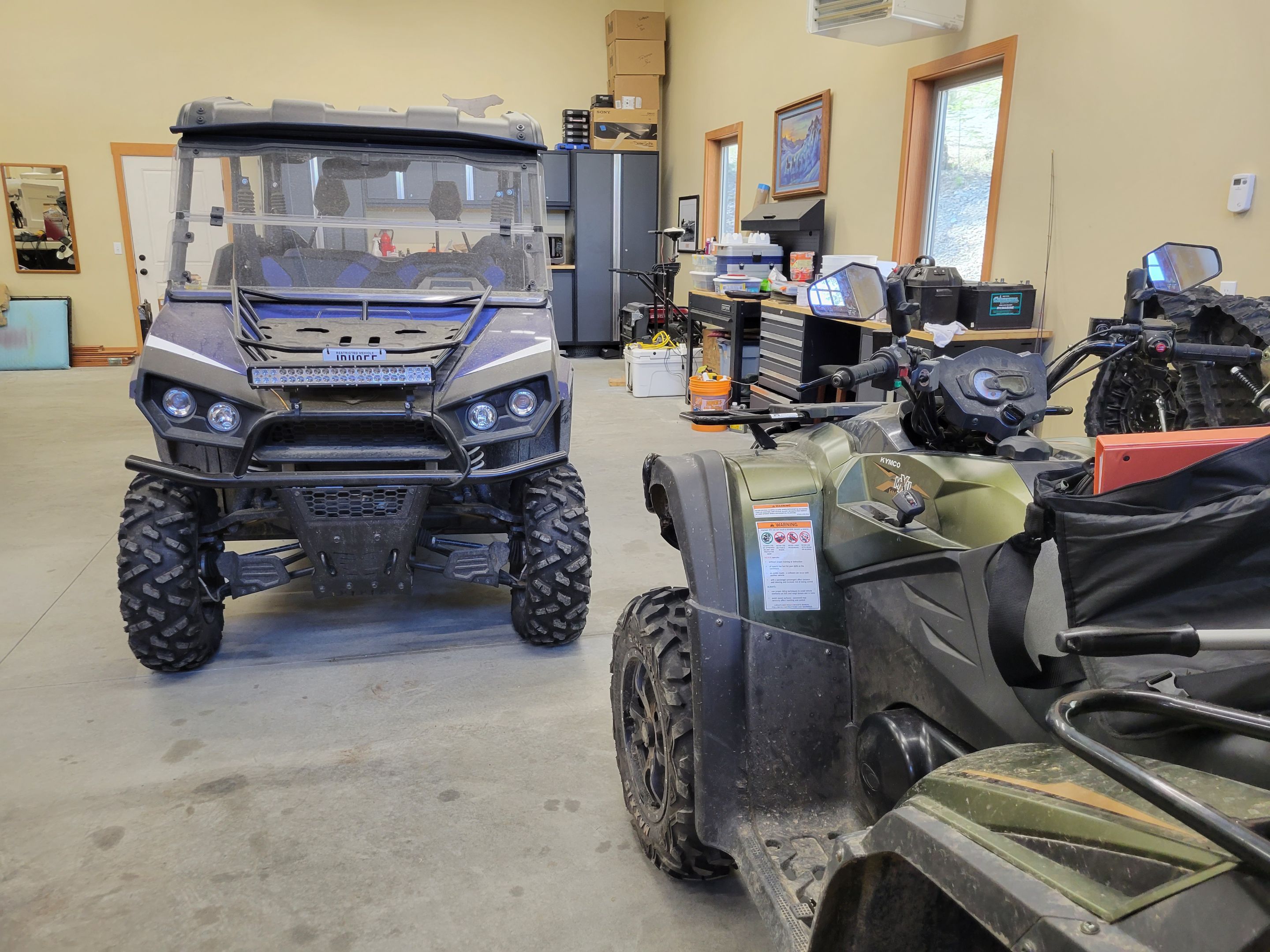 Shop Transformation using Sandstone and the Penntek Evolution System by Croc Coatings, LLC