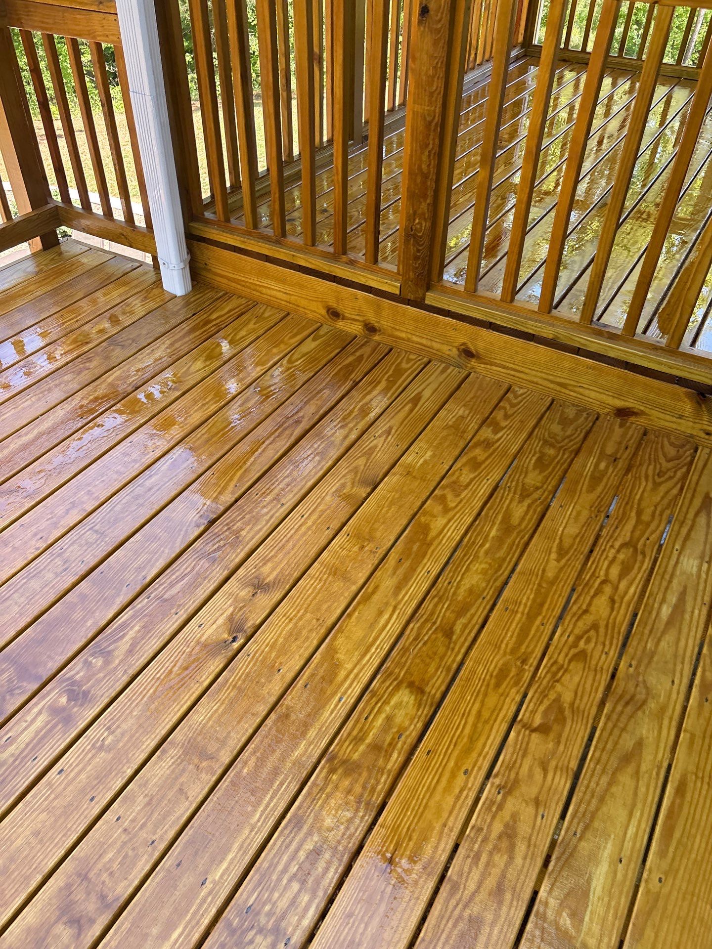 Deck using Wood Sealant by DuraSeal