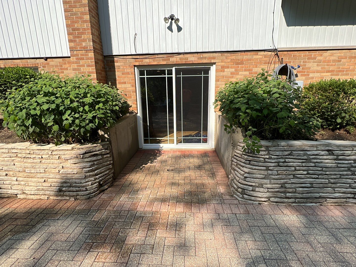 Brick paver clean, sand and seal. using Surebond SB-1300 by Northern Power Washing LLC.
