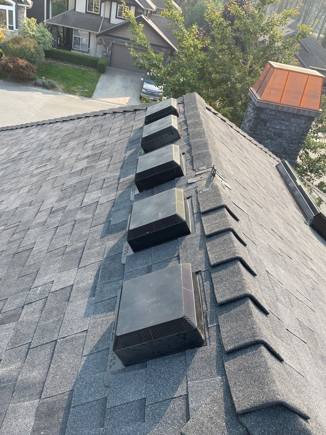 Residential Roofing Installation using Malarky Vista Shingles by Top Notch Roofing Inc