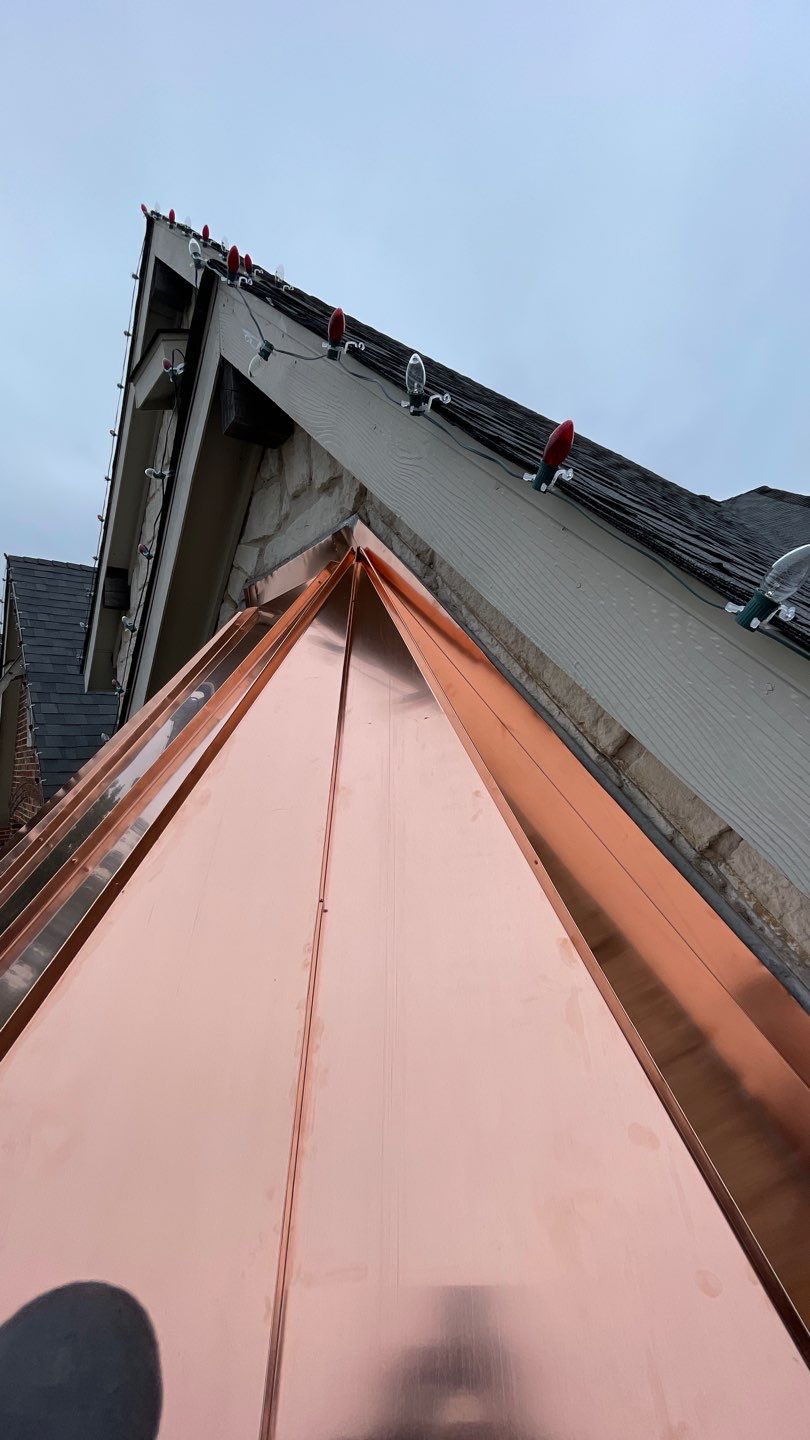 Copper Bay window by Springtree Restoration 