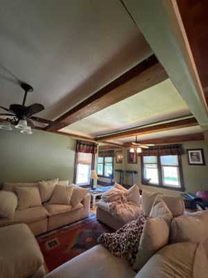 Interior Painting and Exterior Soffit Repair in Milwaukee