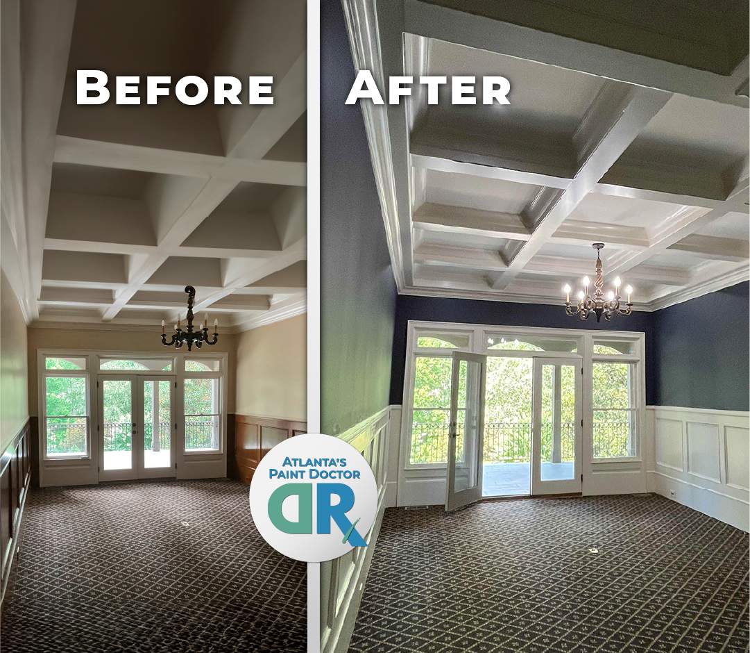 Full Interior Painting Project in Atlanta by Atlanta's Paint Doctor