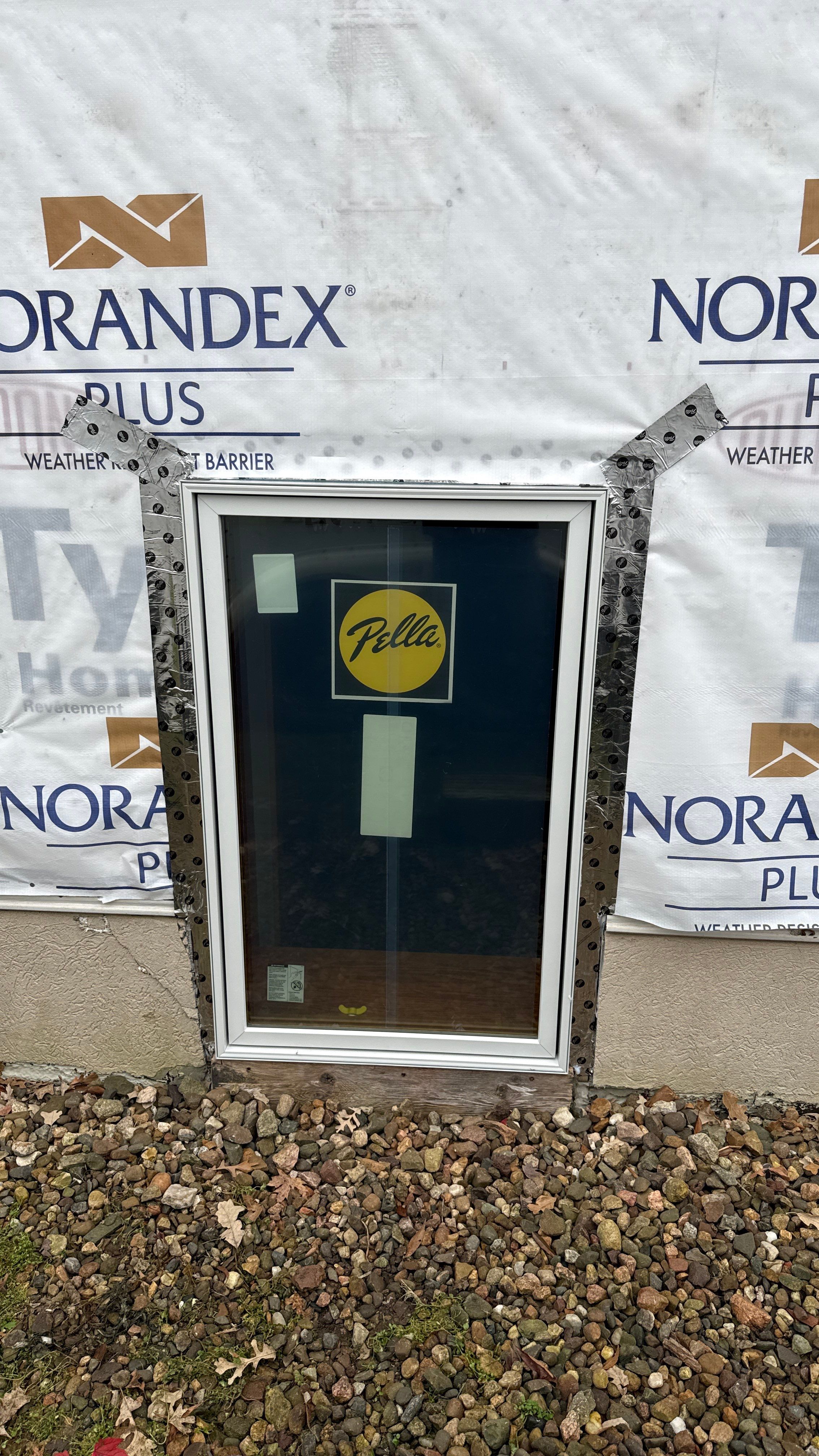 A Clean Window Upgrade Ready for New Siding with Pella Lifestyle Series by United Windows and Siding LLC