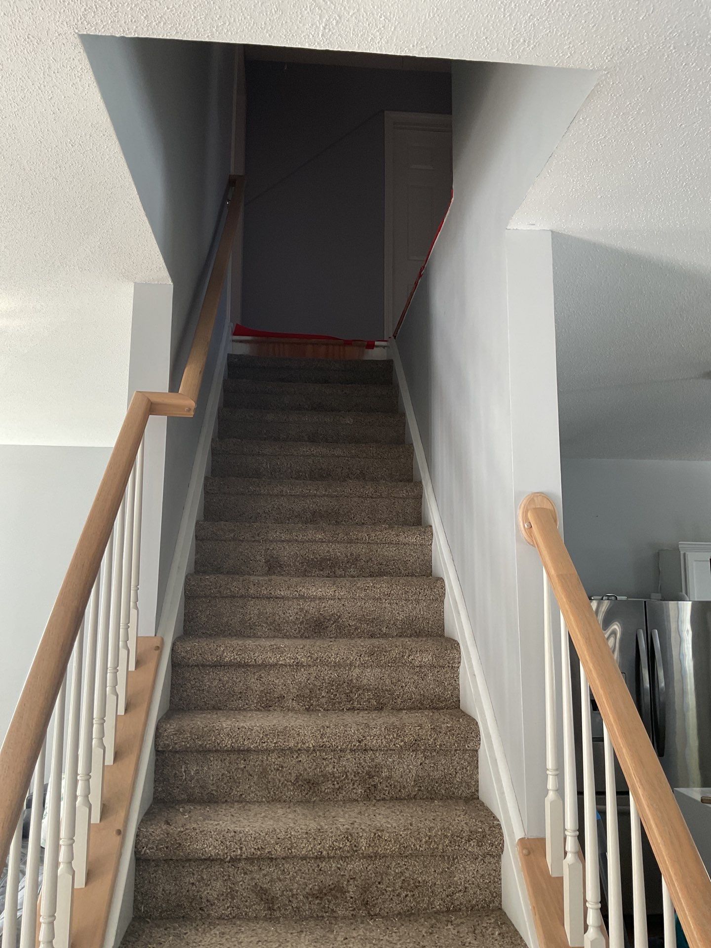 Staircase Remodel in Coventry by Dennis Moffitt Painting