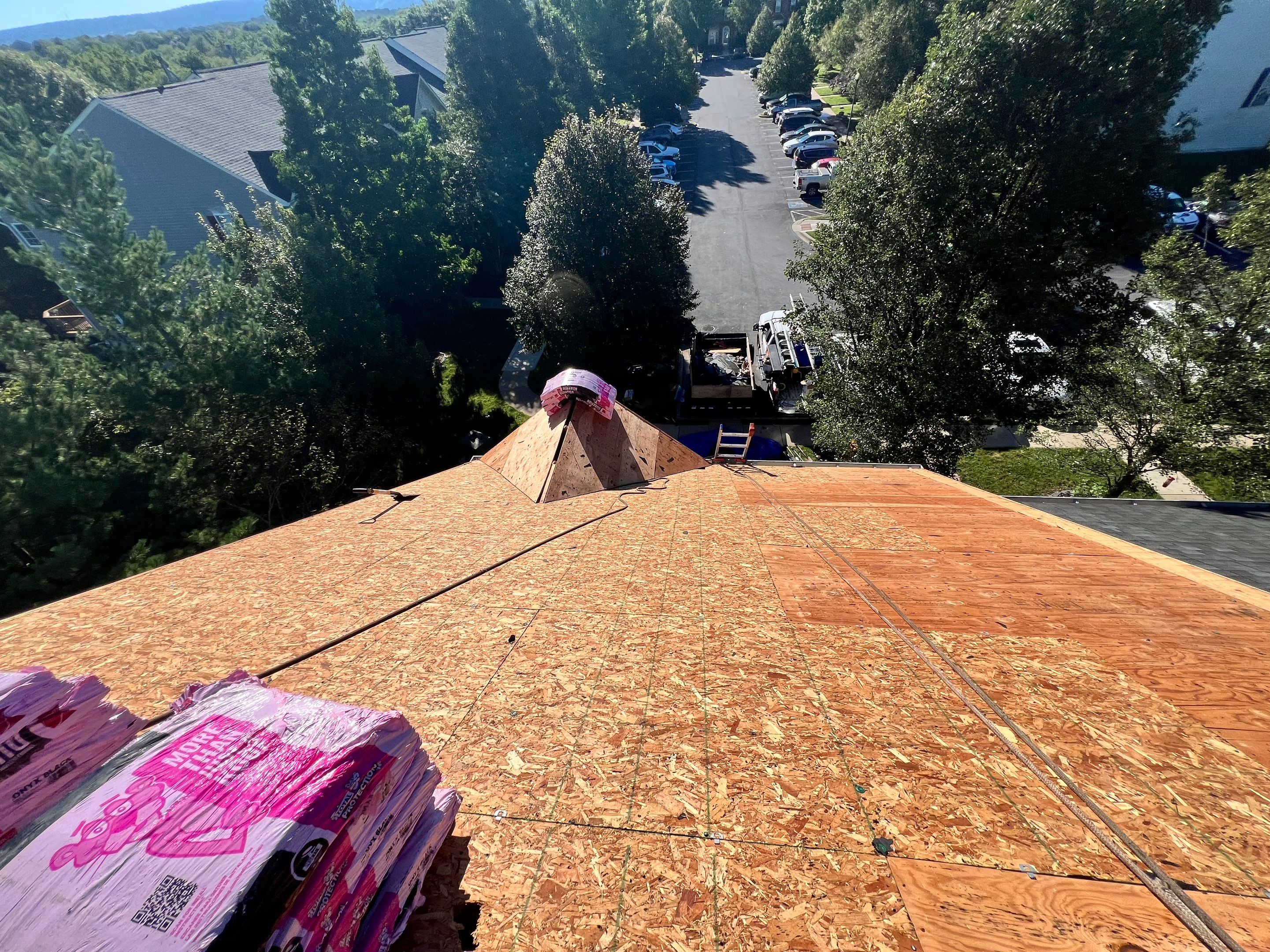 Full Residential Roof Replacement and Decking Repair in Brunswick by Frederick Roof Repair