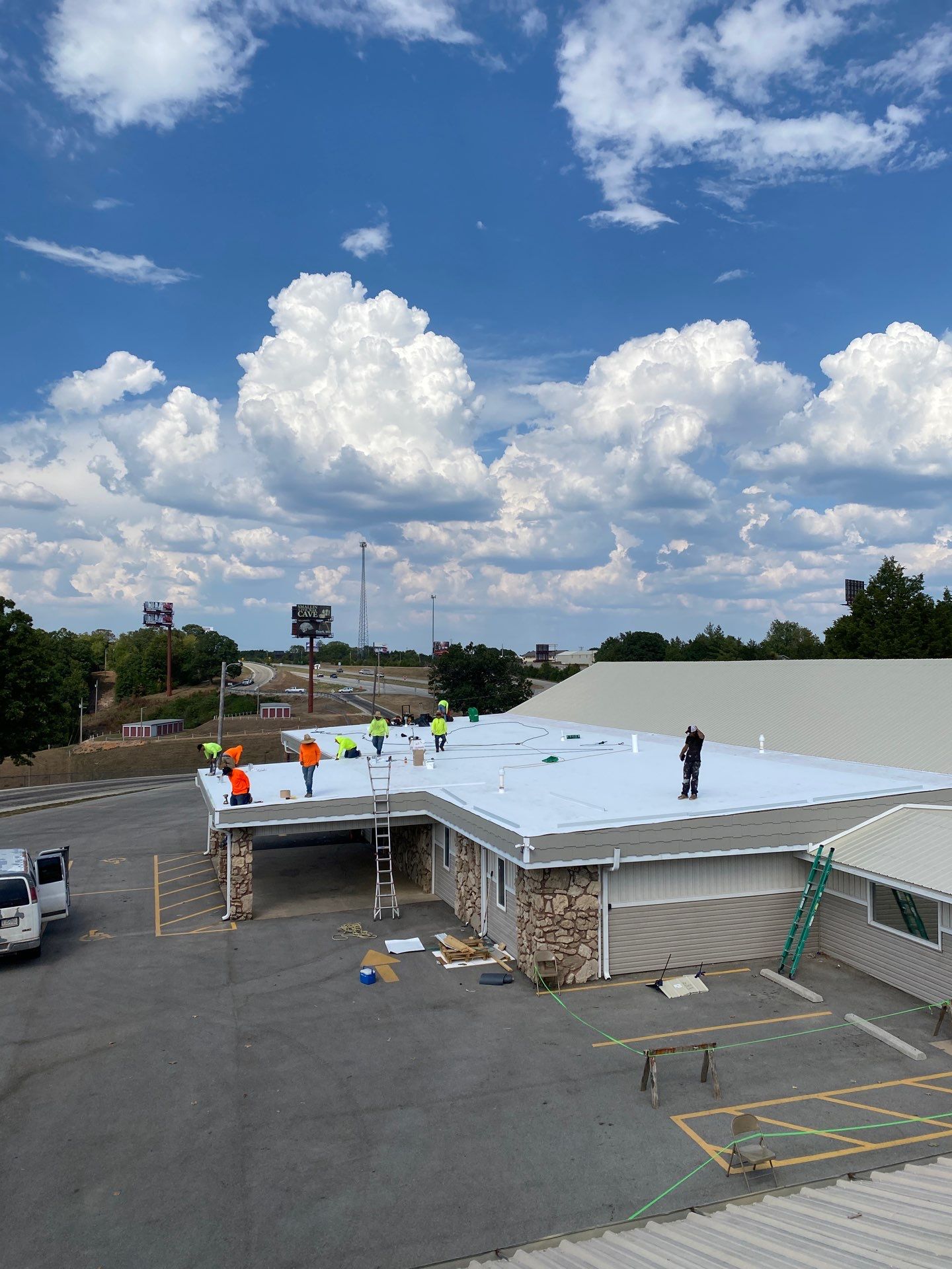 New GAF TPO Install  by Redeemed Roofing Systems