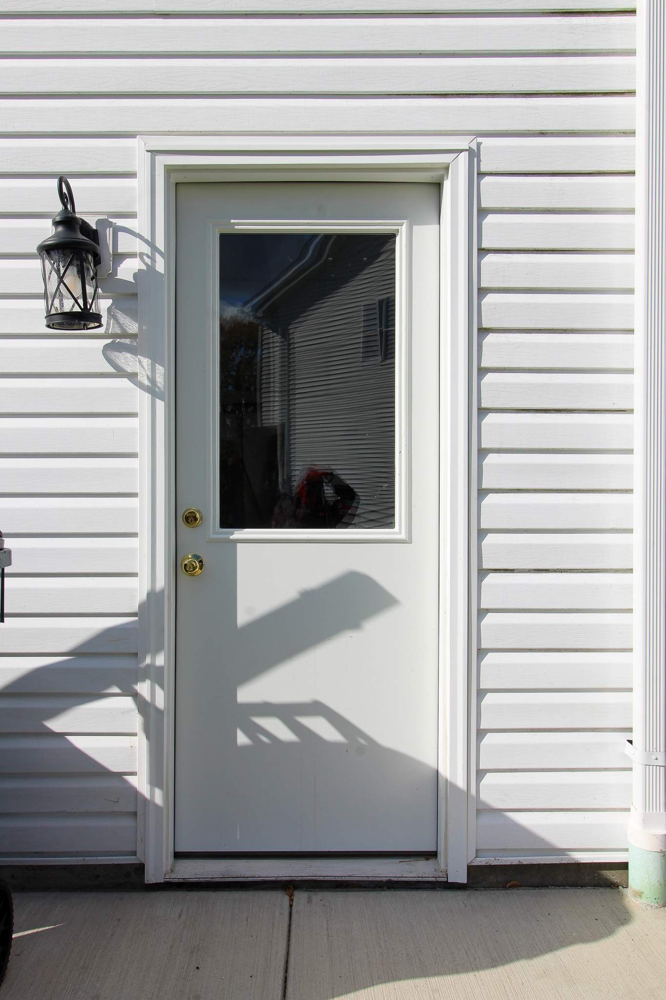 Stamped Concrete and Entry Door by Ivy Lea Construction