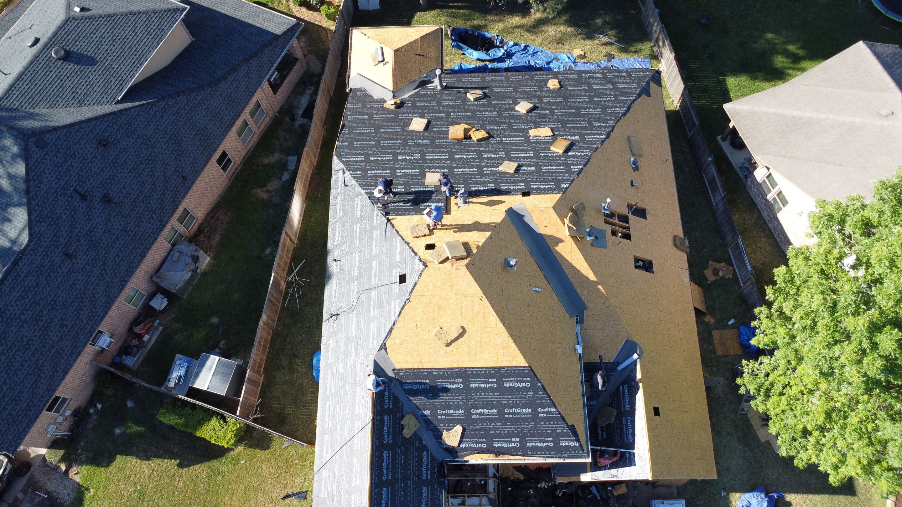 Project in Spring, Texas by Roof Top Innovations
