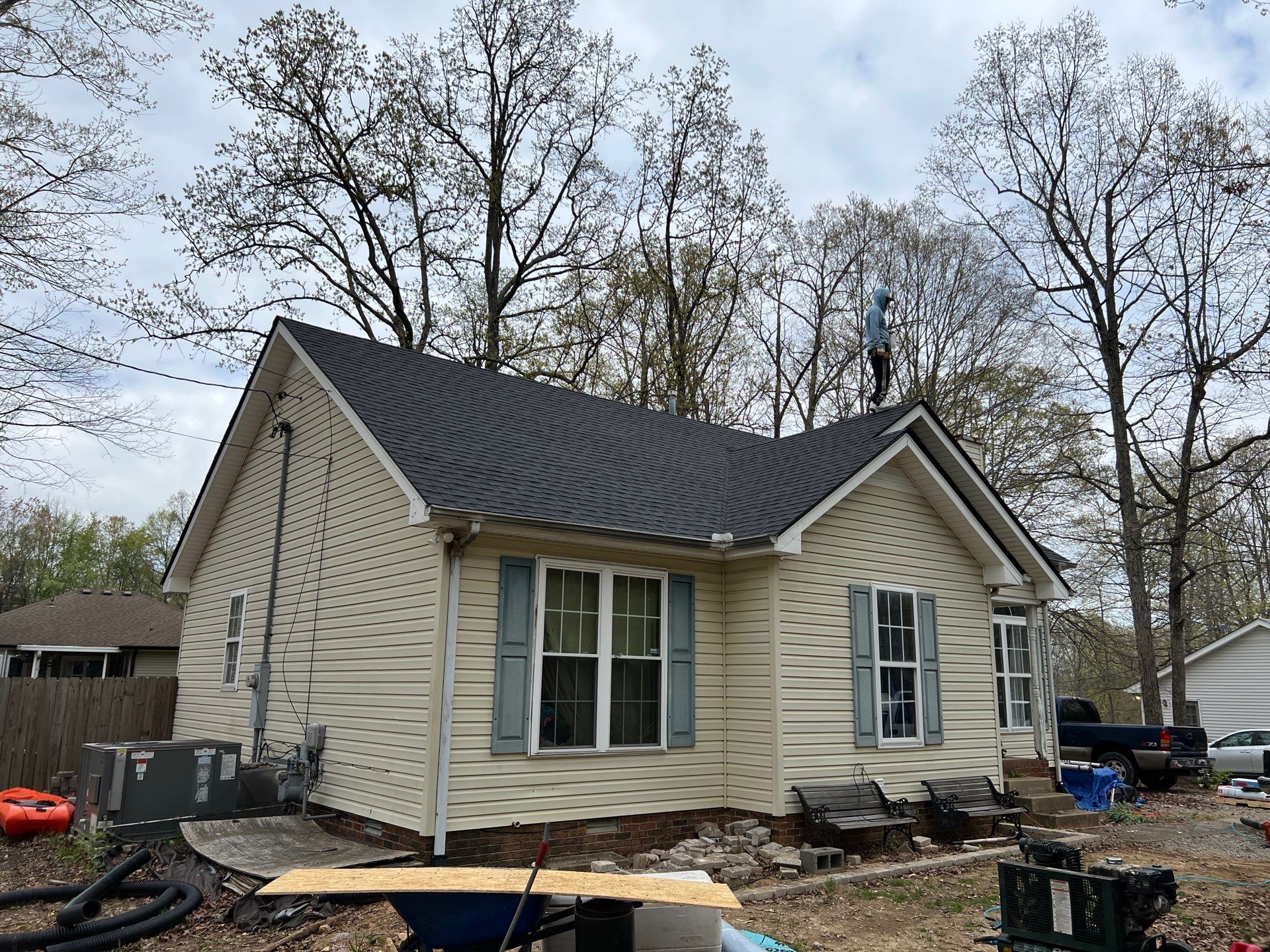 Residential Roofing Installation using GAF Timberline HDZ by Shinglesmiths Roofing