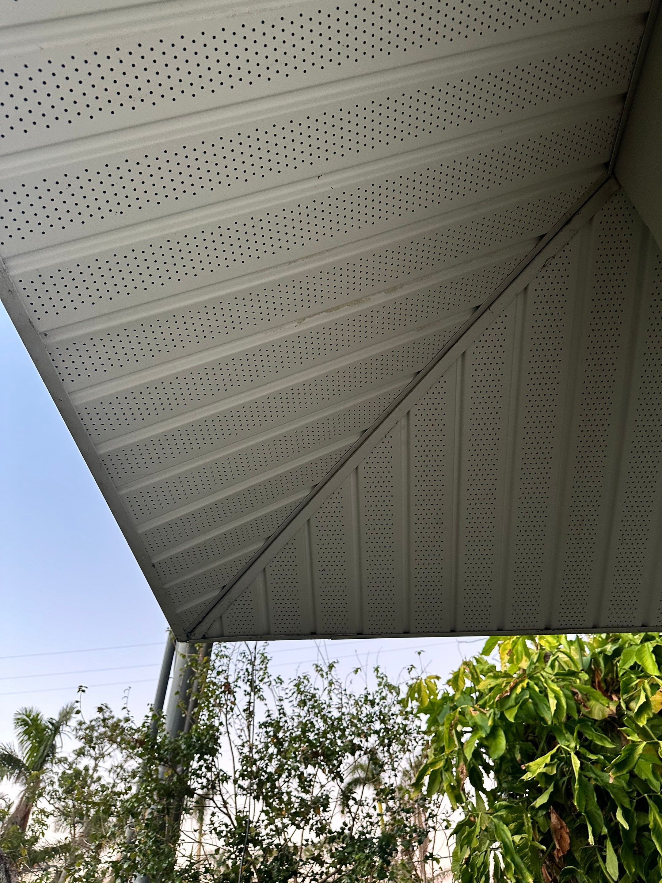 Replace All Soffit in the House in Sarasota FL by Gutter Professors