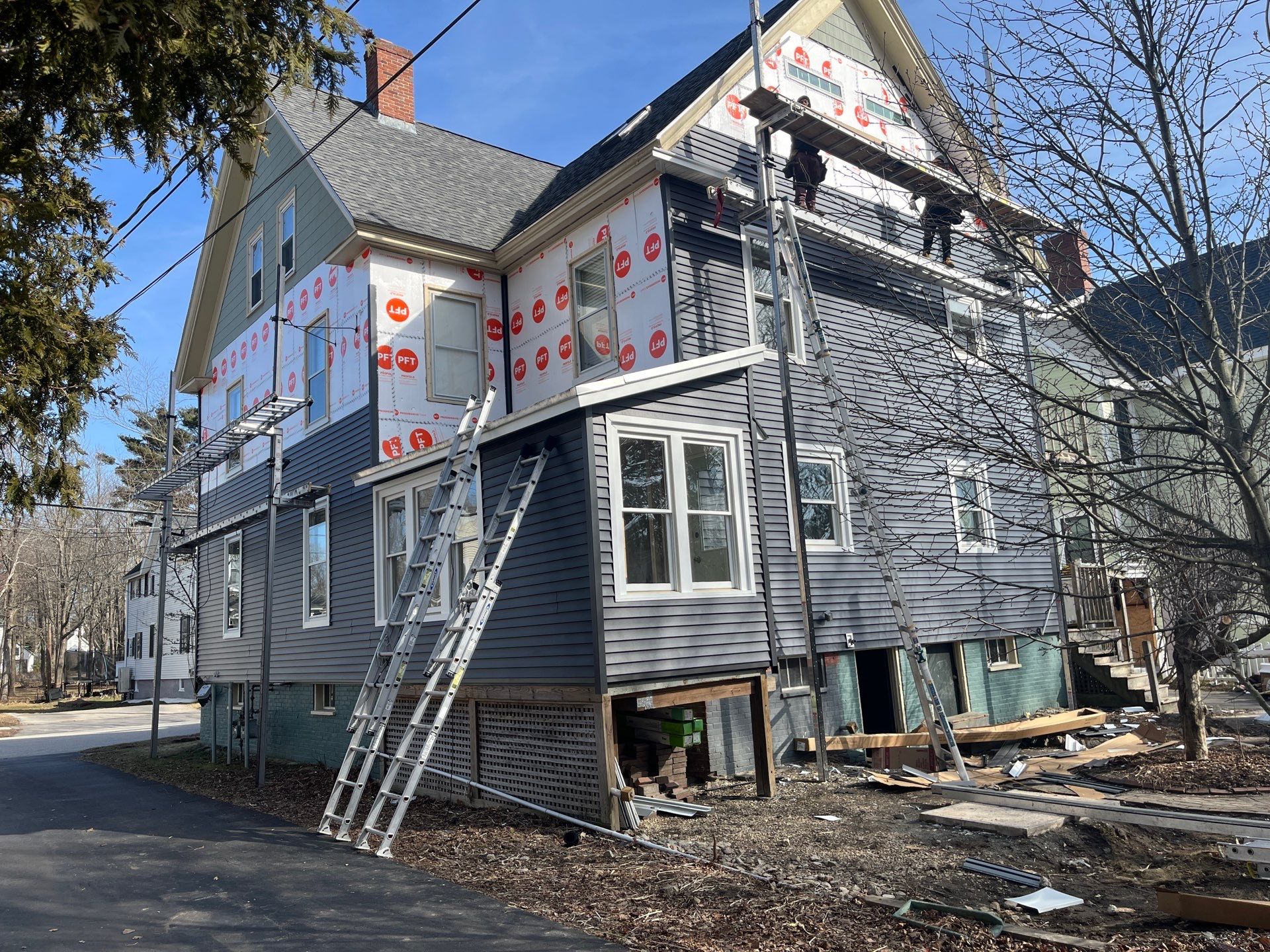 Portsmouth, New Hampshire - Siding Installation by Tall pine roofing