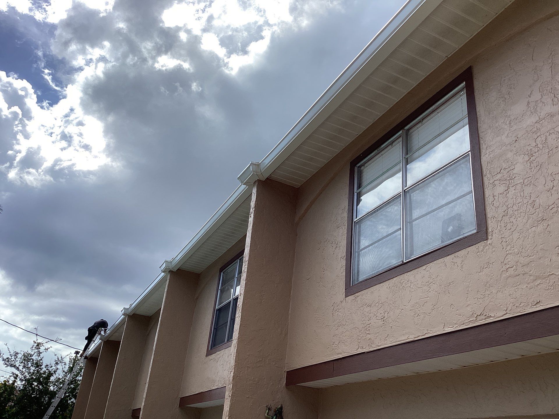 Custom K-Style Gutters Installation in Cape Coral FL by Gutter Professors