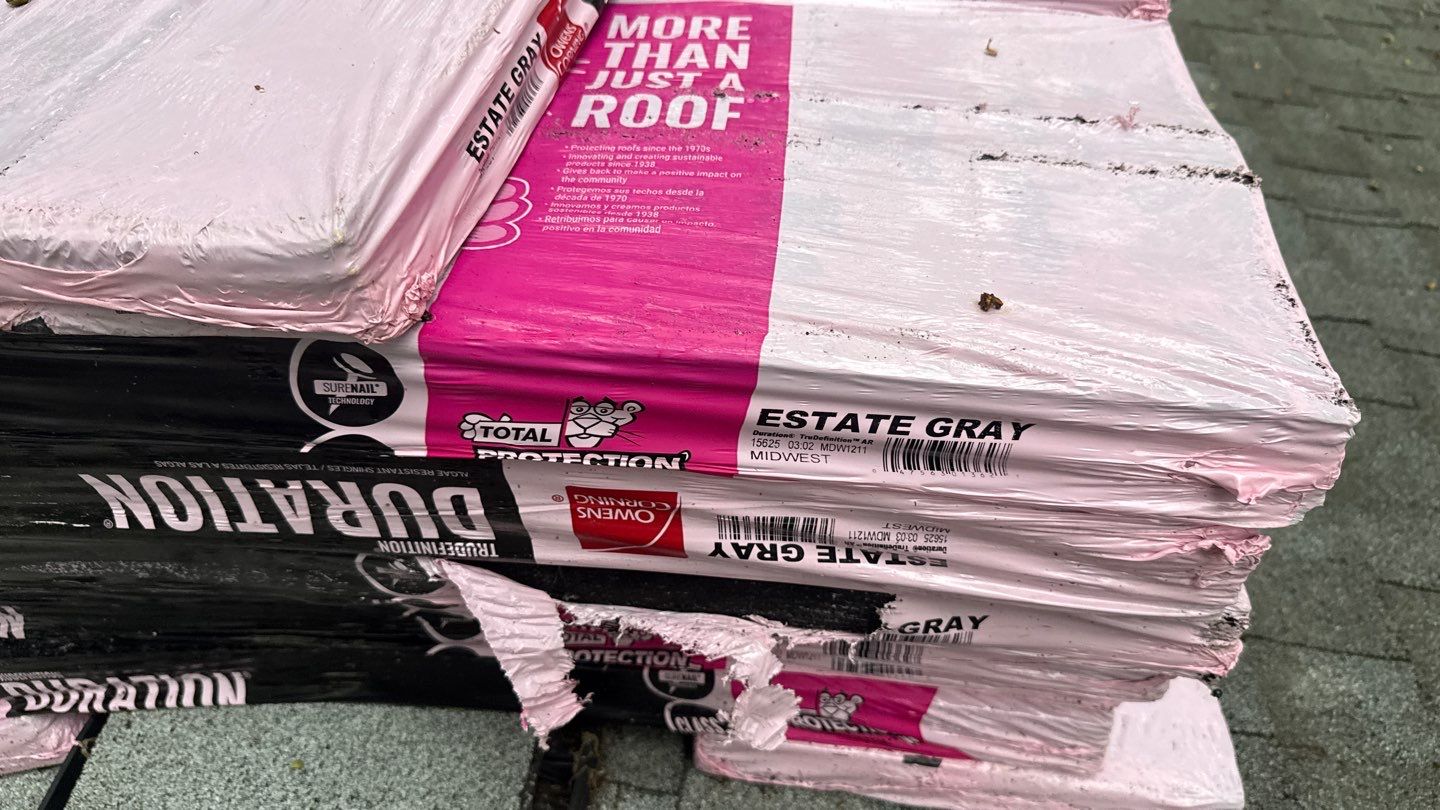 Roof Replacement using Owens Corning Estate Gray by 180 Contractors