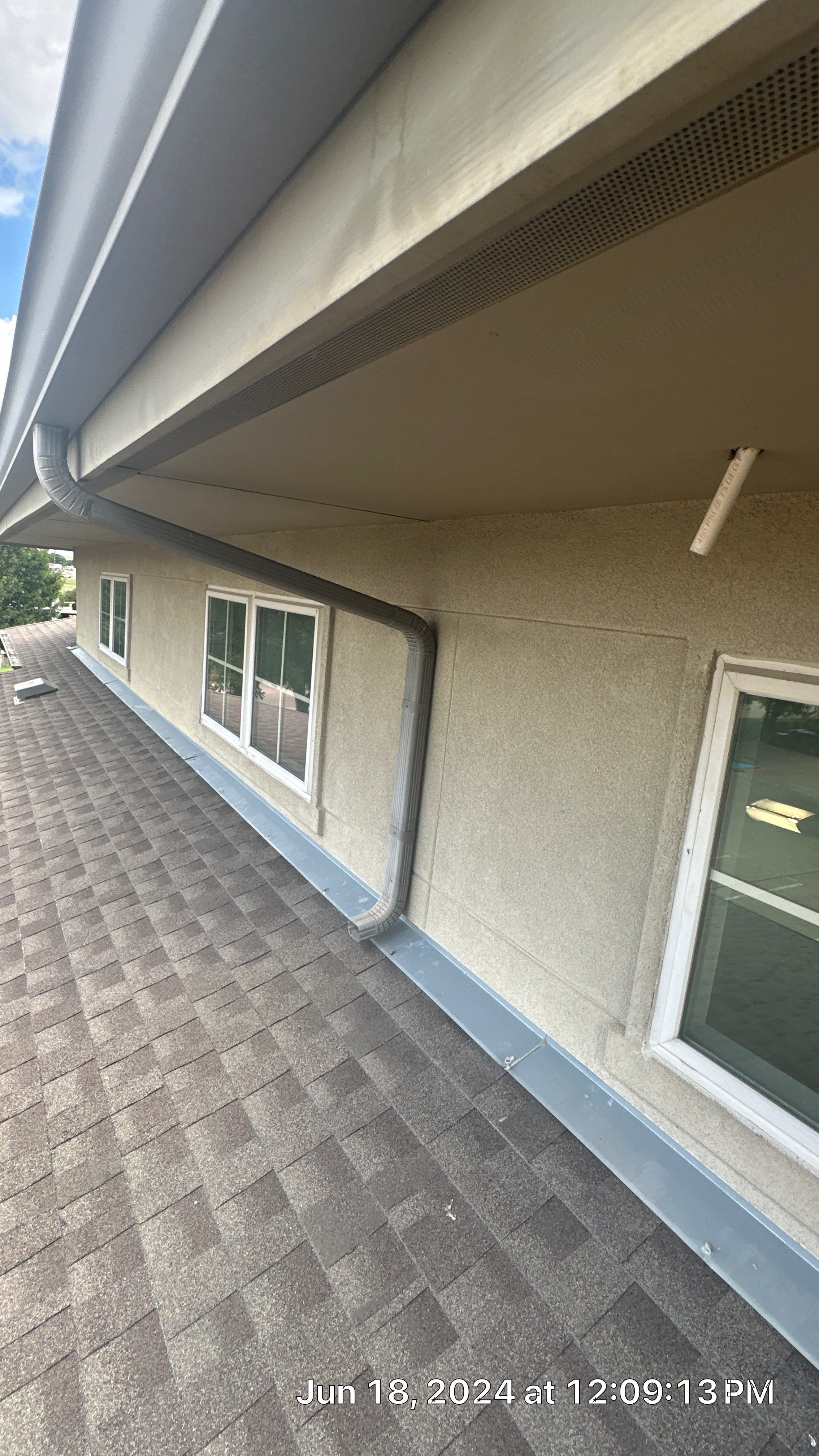 Roof Damage  by Zeus Exteriors