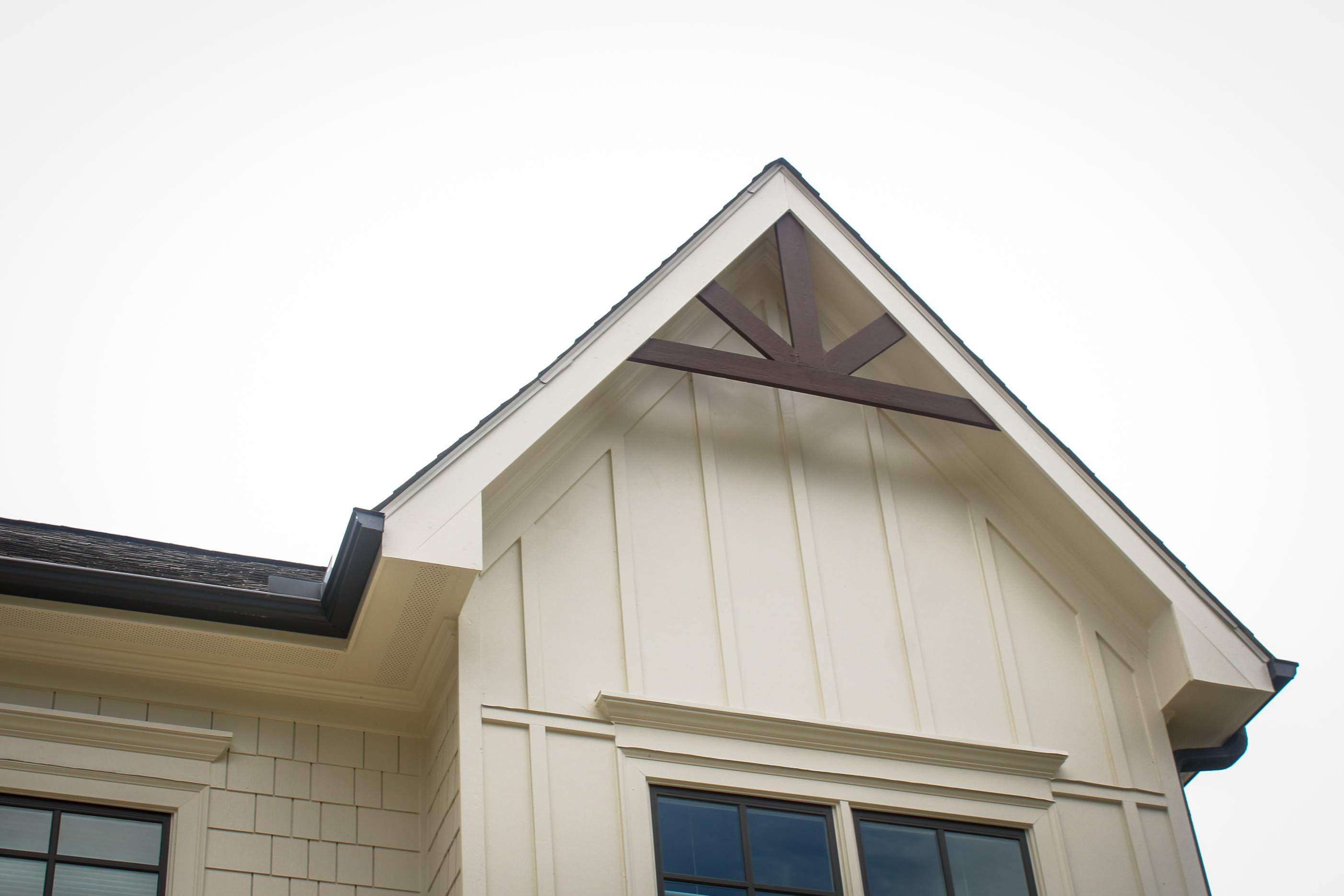 Custom Gable Bracket Replacement, Exterior Paint, and Deck Stain in Chamblee, GA by Nelson Exteriors 