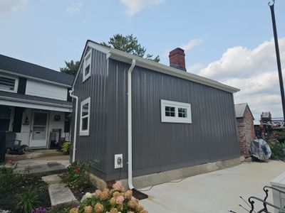 Outbuilding Transformation with Durable Metal Siding – York, PA